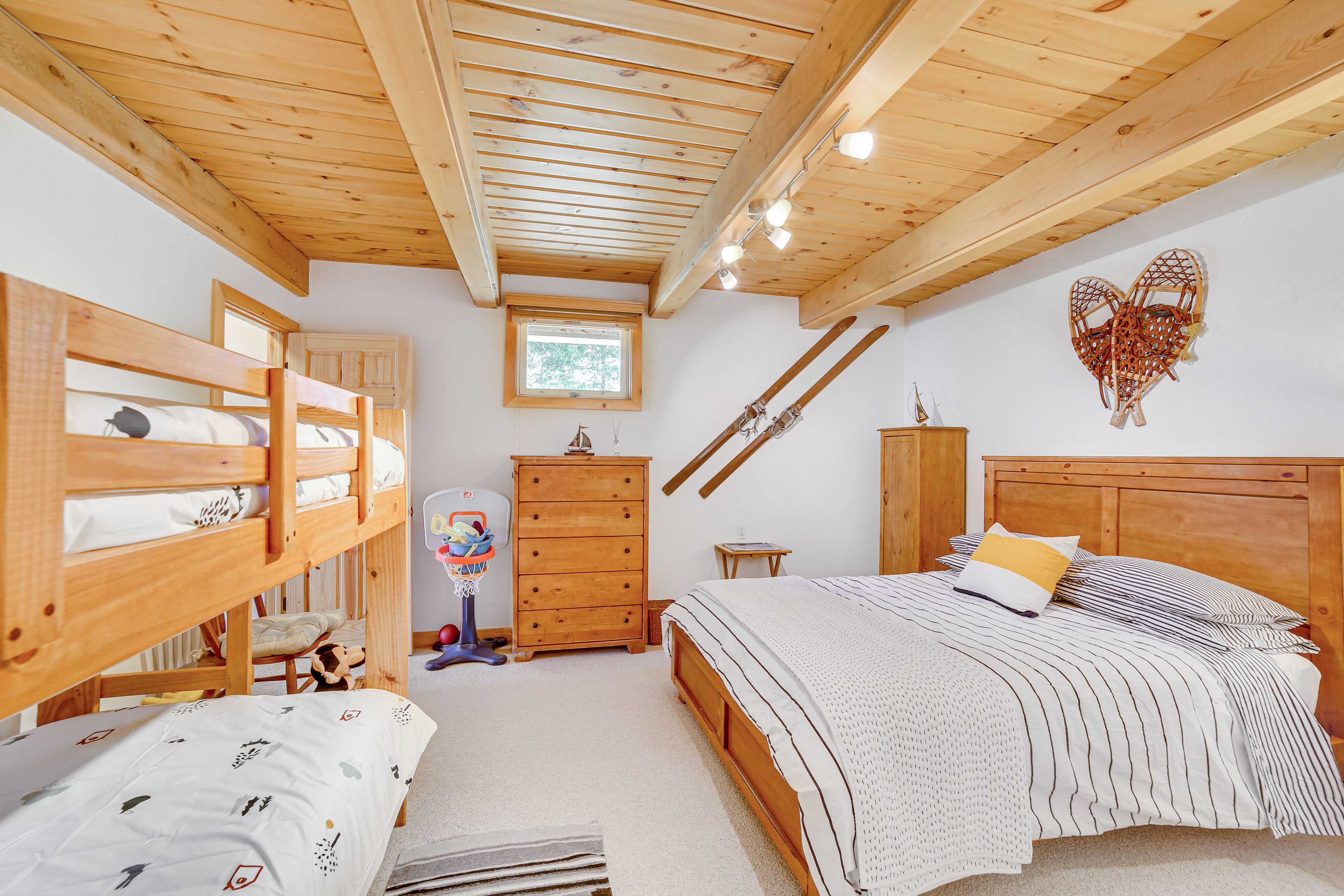 Bedroom 2 | Queen Bed | Twin Bunk Bed | Lower Level