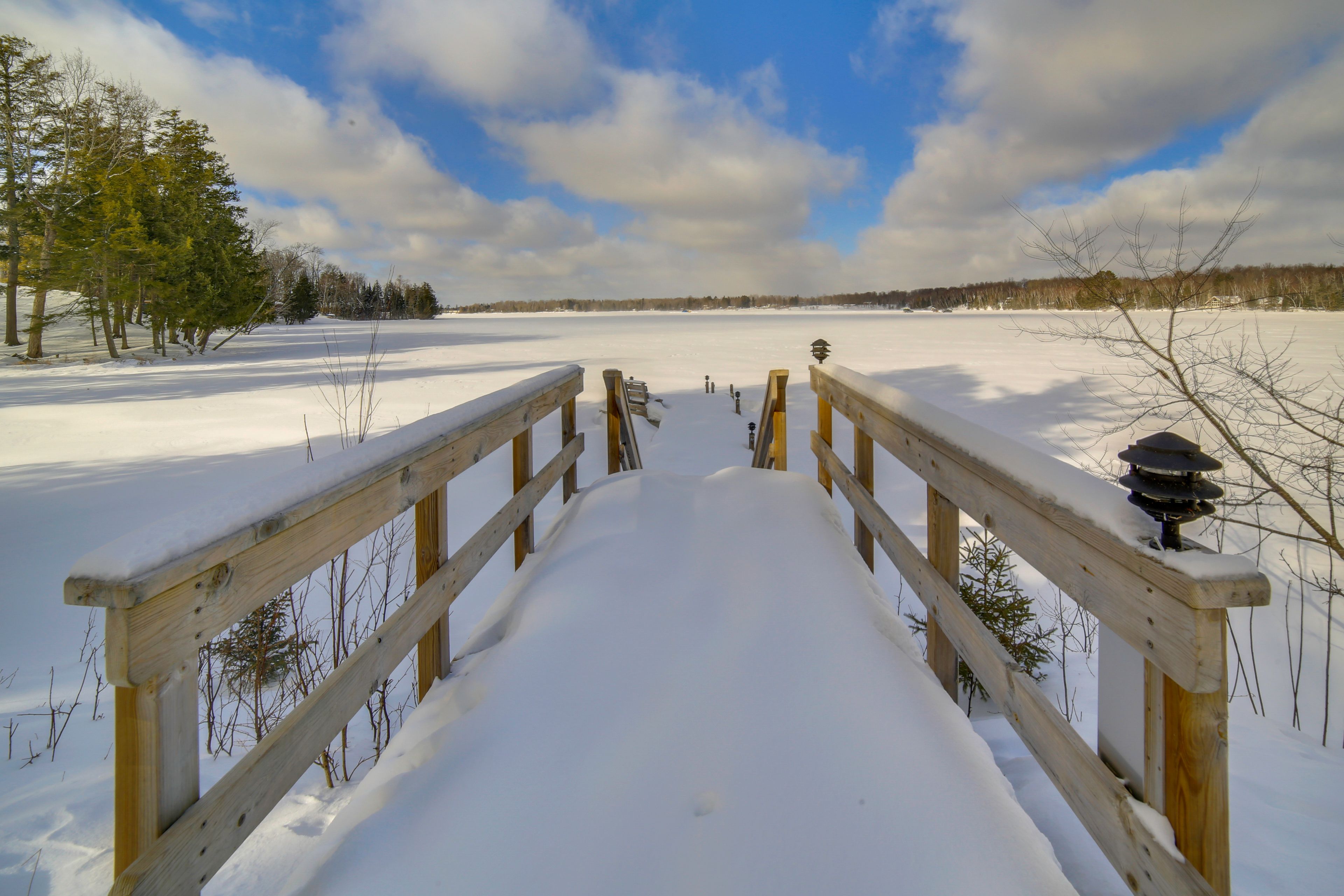 Private Dock w/ Bench