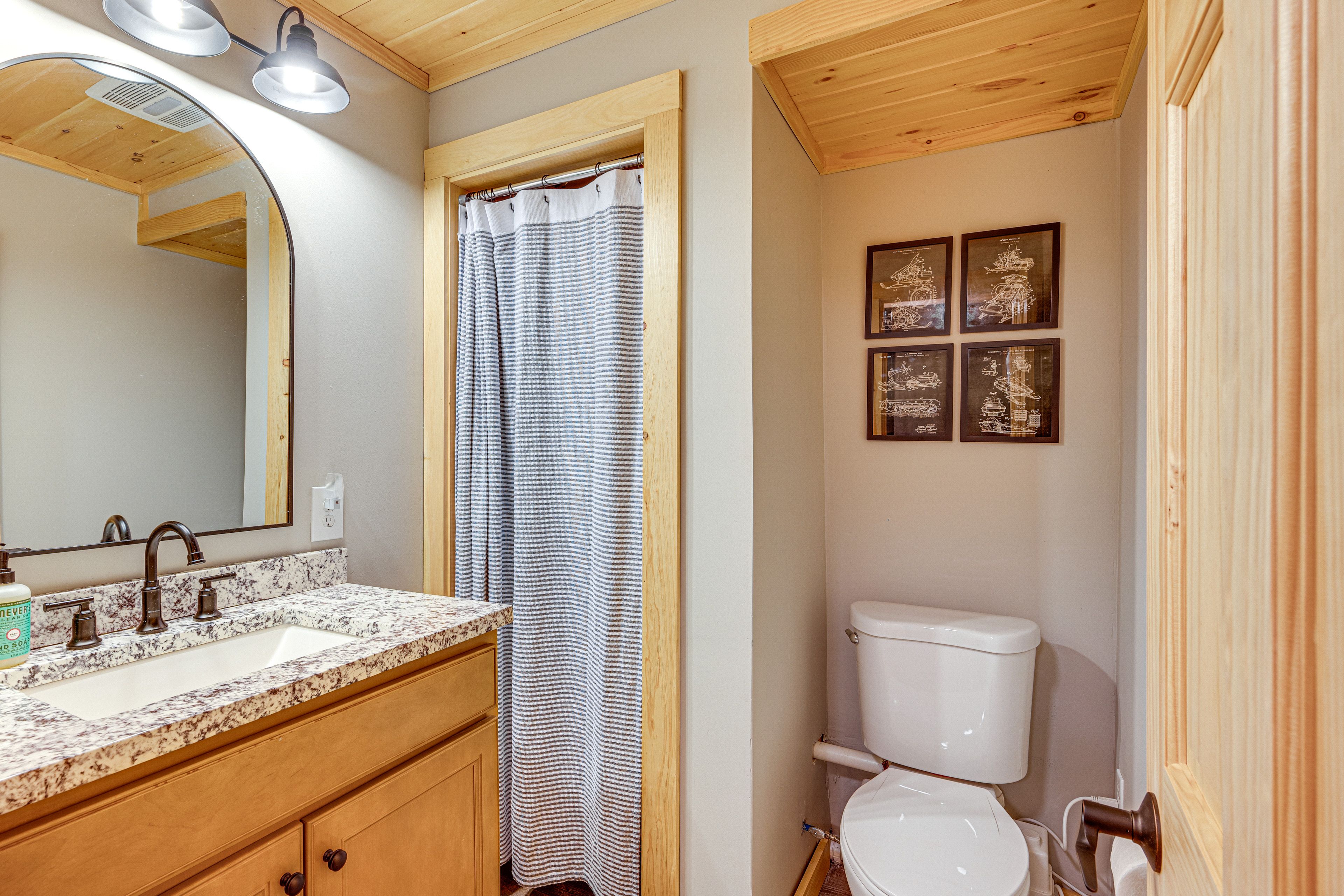 Half Bathroom | Lower Level | Complimentary Toiletries