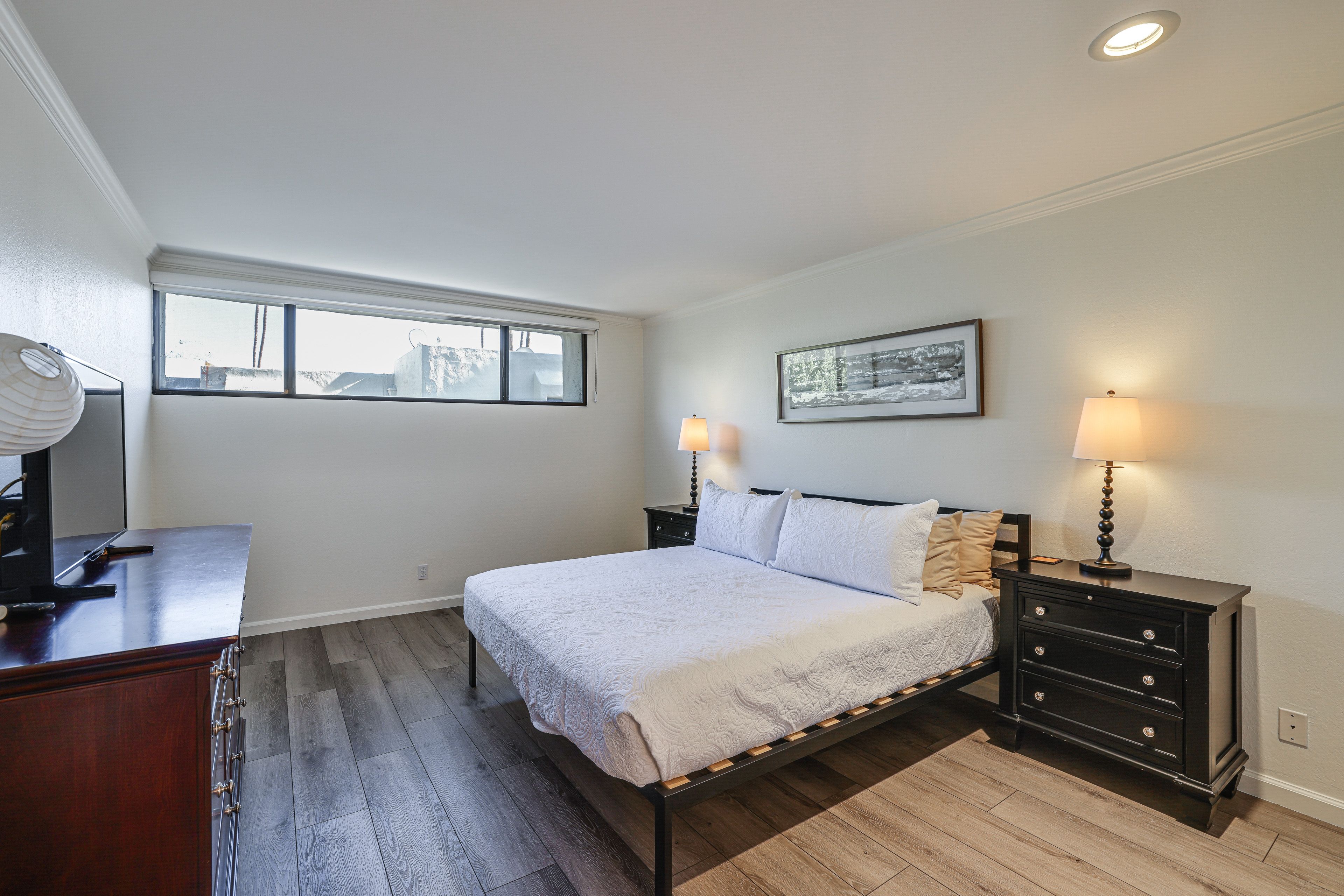 Bedroom | California King Bed | Smart TV