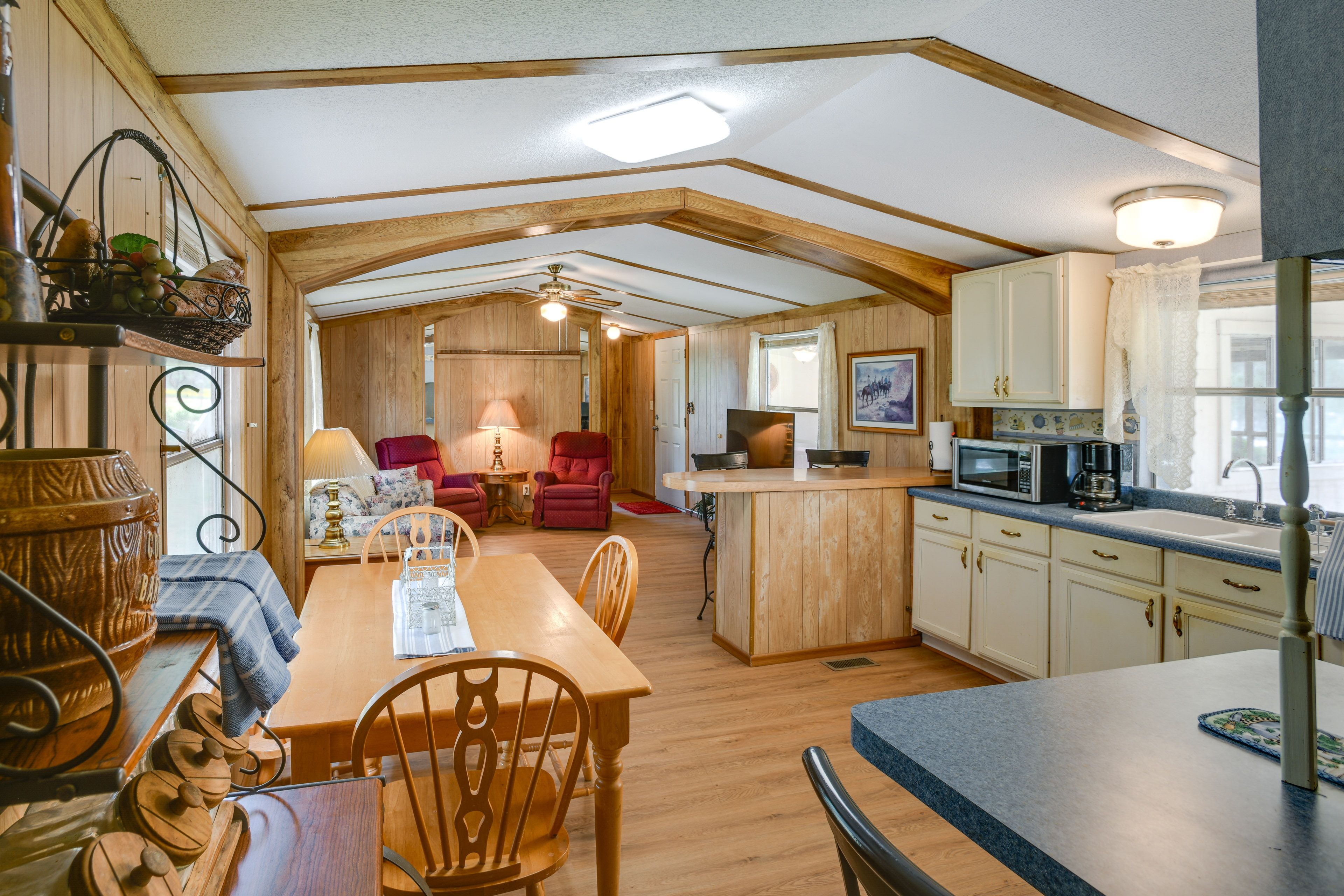 Kitchen | Single-Story Home | Enclosed Porch