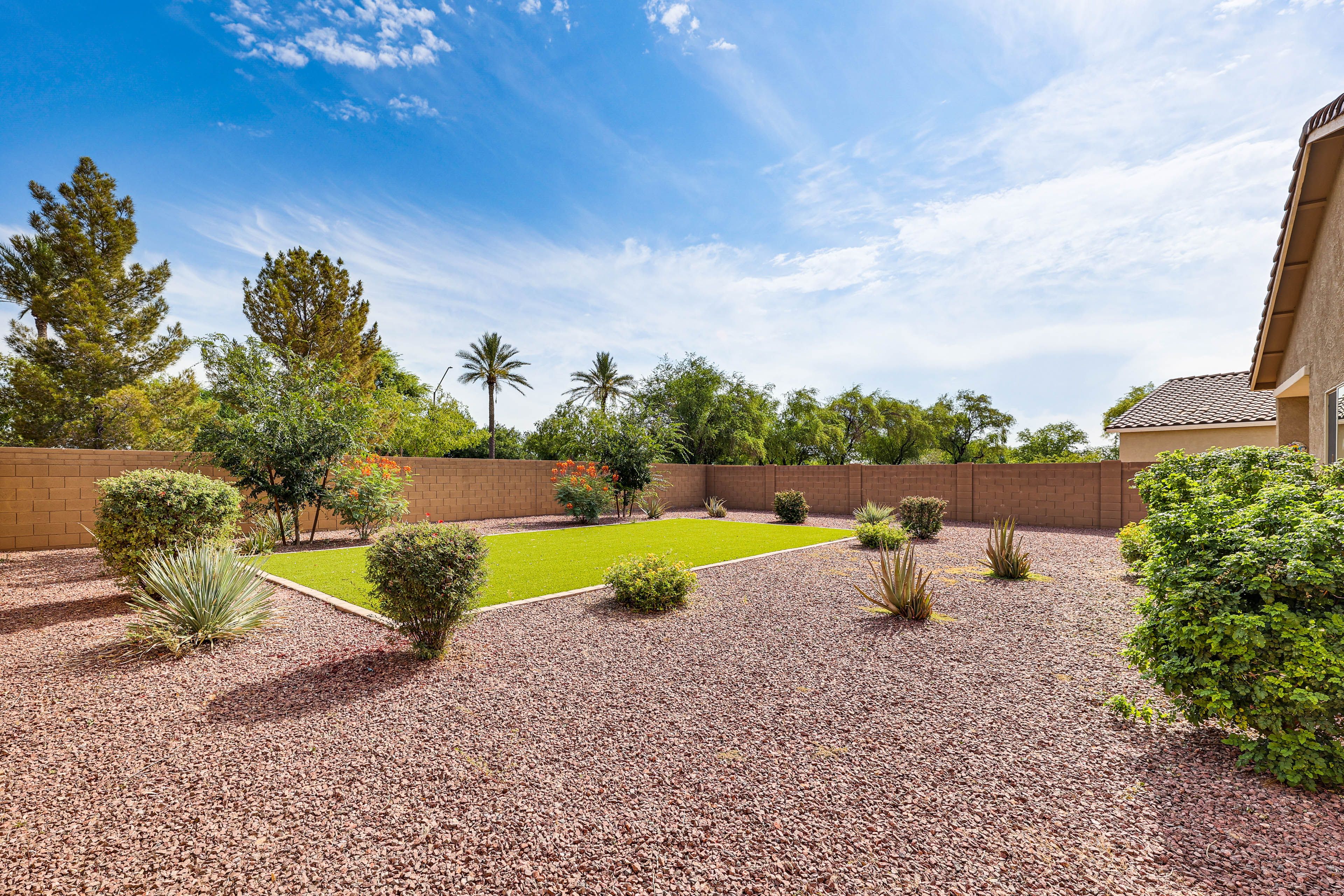 Private Backyard