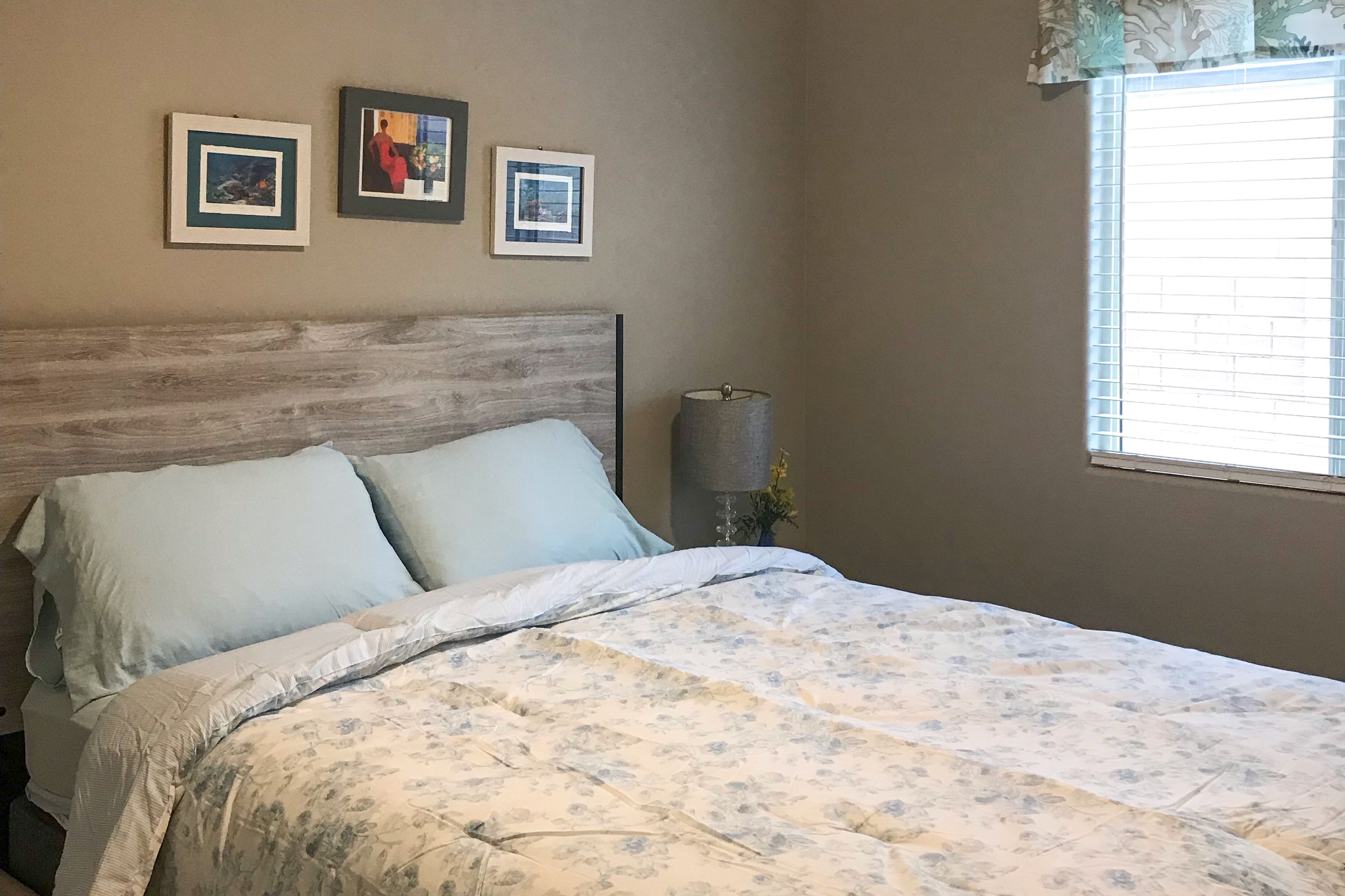 Bedroom 1 | Queen Bed | Linens Provided