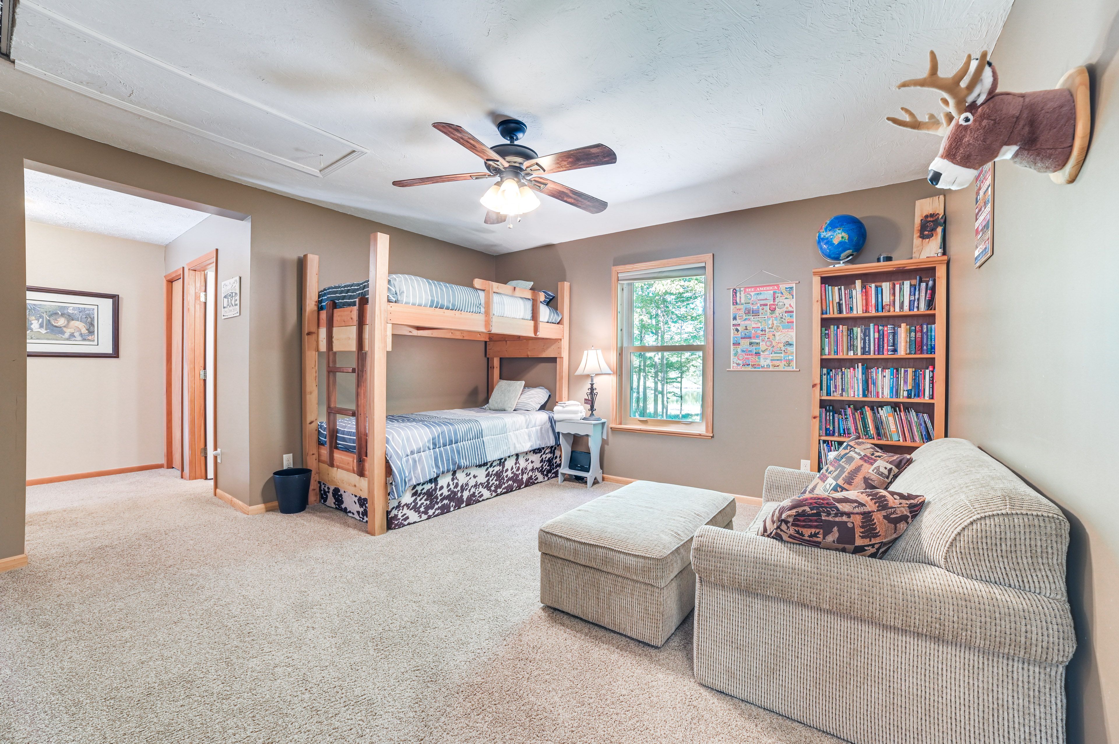 Reading Room | Twin Bunk Bed | Twin Sleeper Sofa | 2nd Floor
