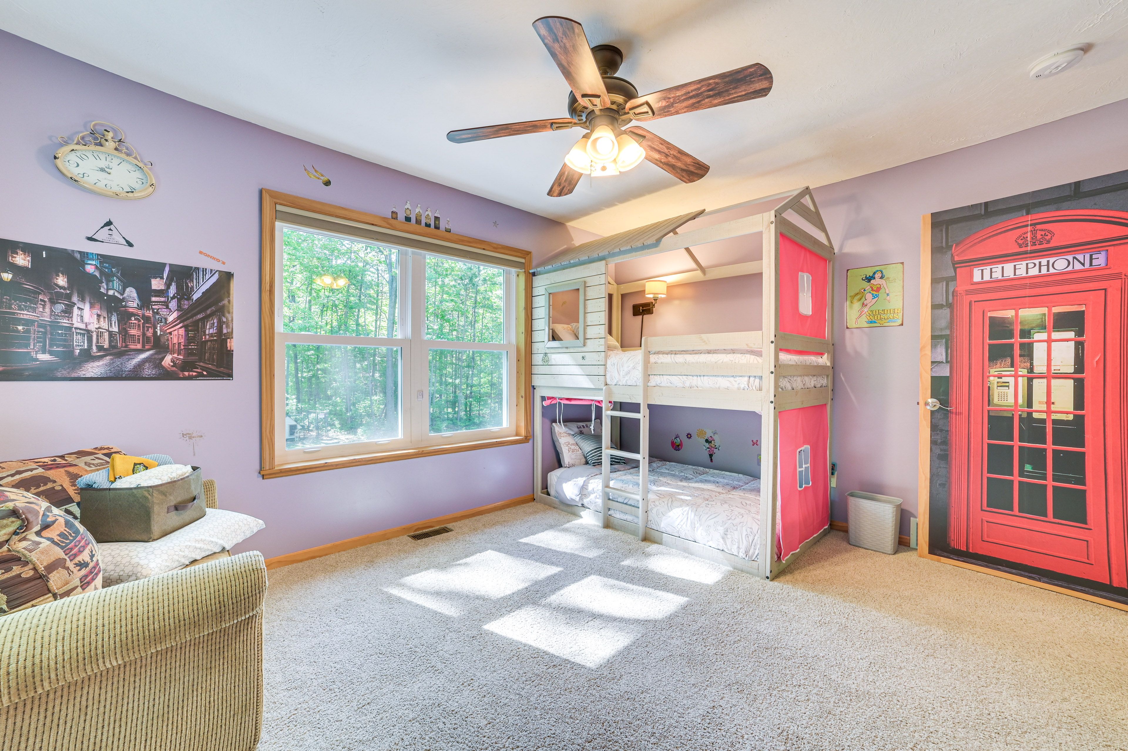 Bedroom 5 | Twin Bunk Bed | Twin Sleeper Sofa | 2nd Floor