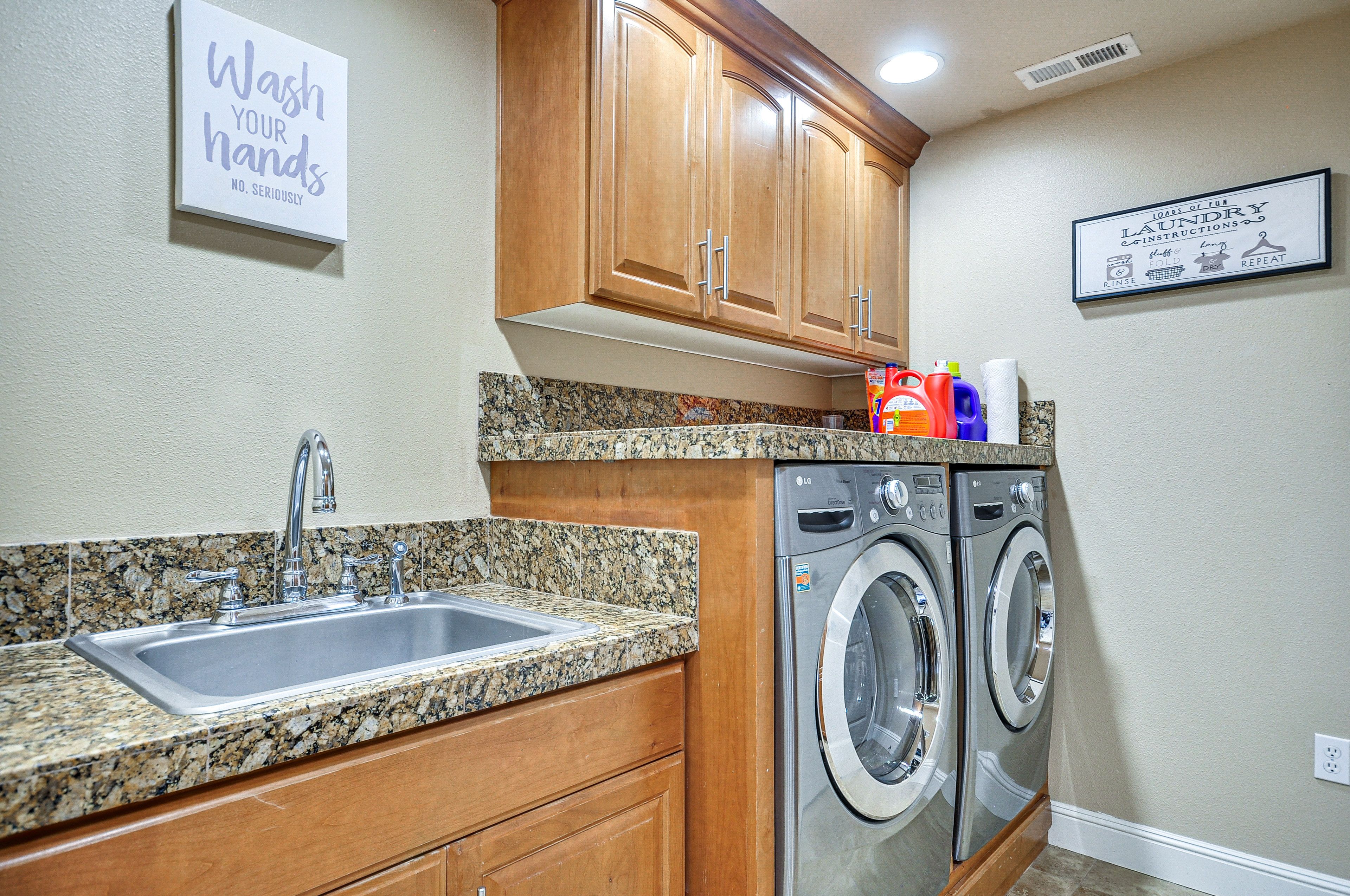 Washer & Dryer | Main Level