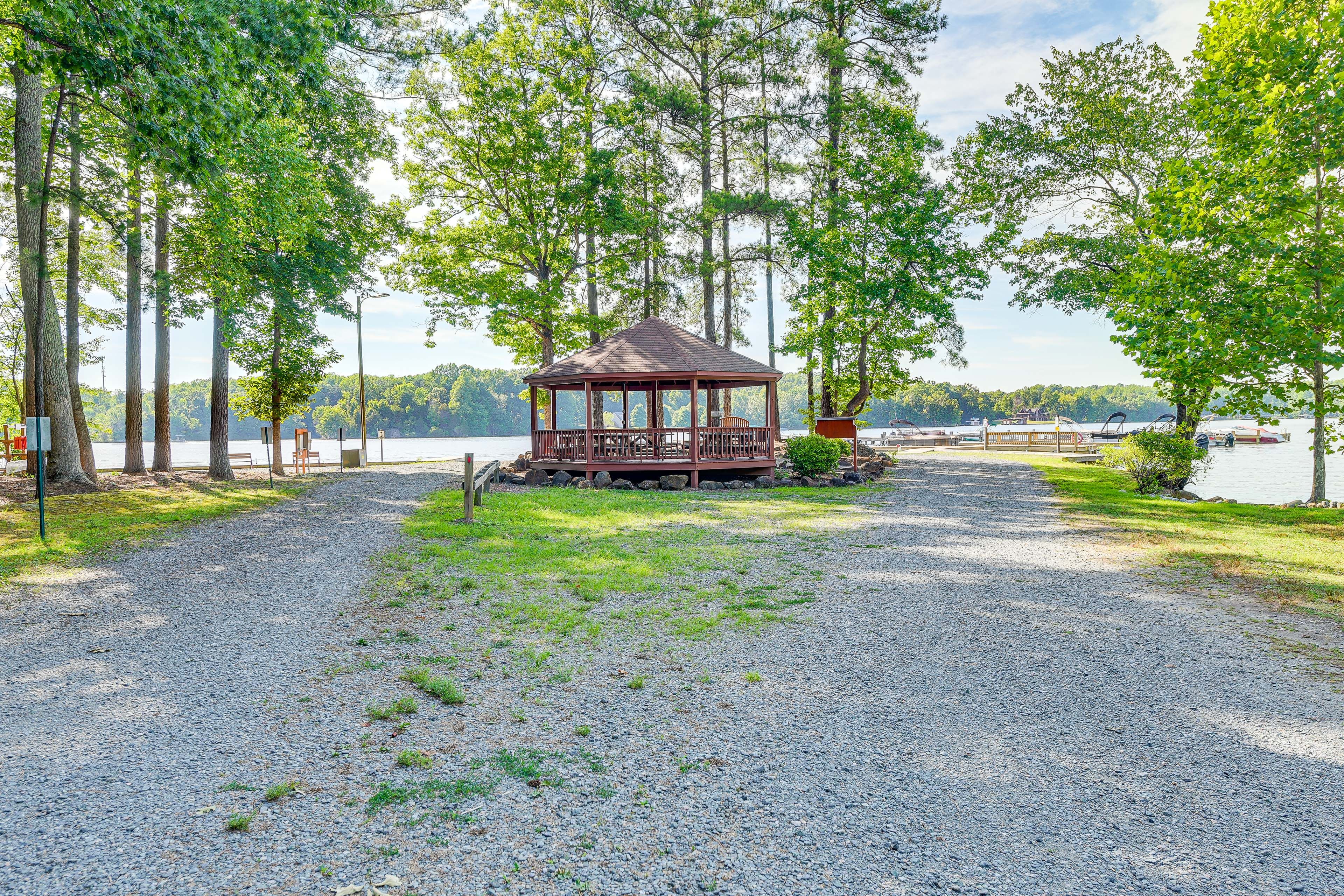 Community Gazebo & Boat Launch