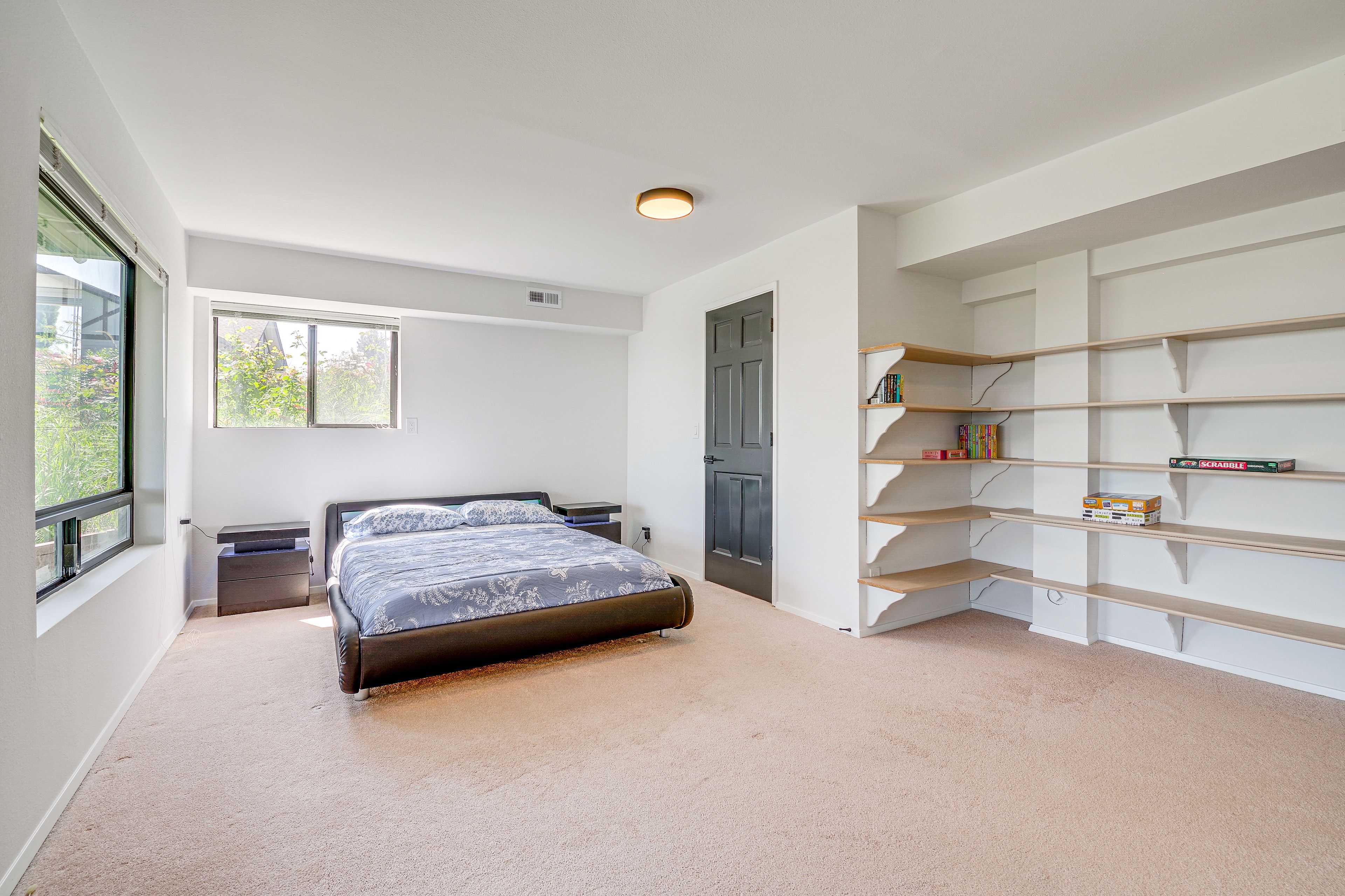 Bedroom 3 | Queen Bed | Deck Access | 1st Floor