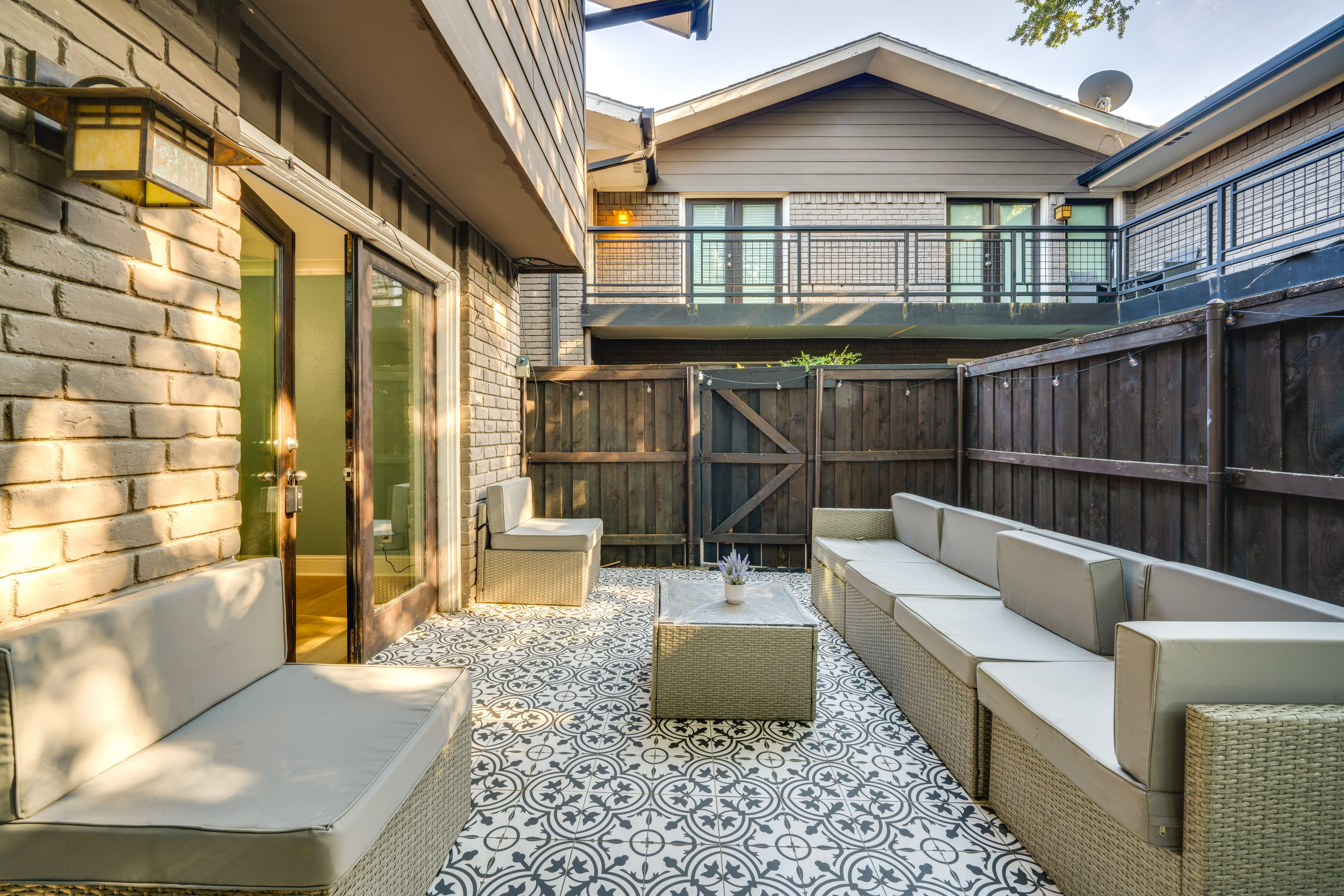 Patio | Fenced Backyard