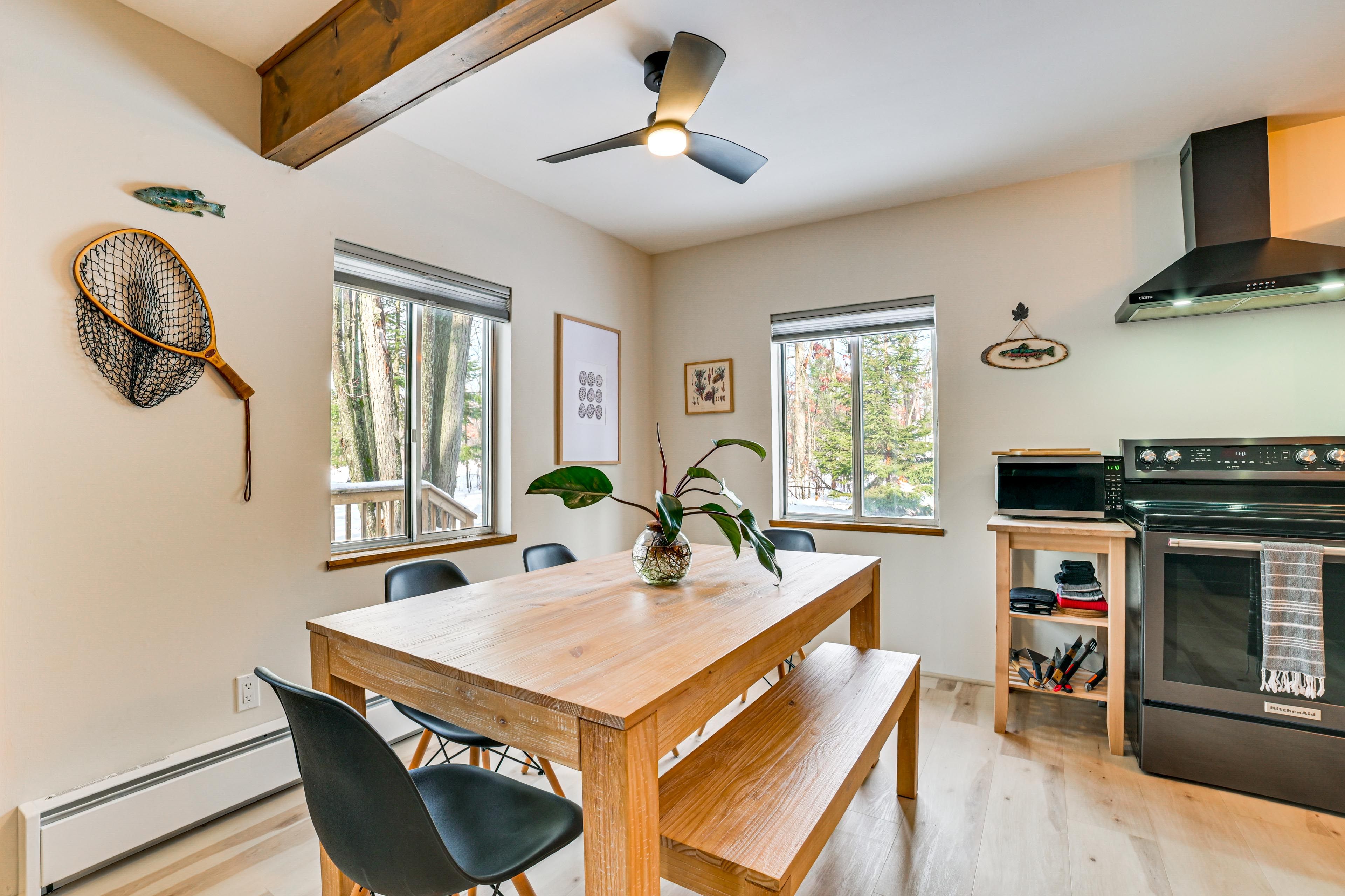 Dining Table | Dishware + Flatware Provided | 1st Floor