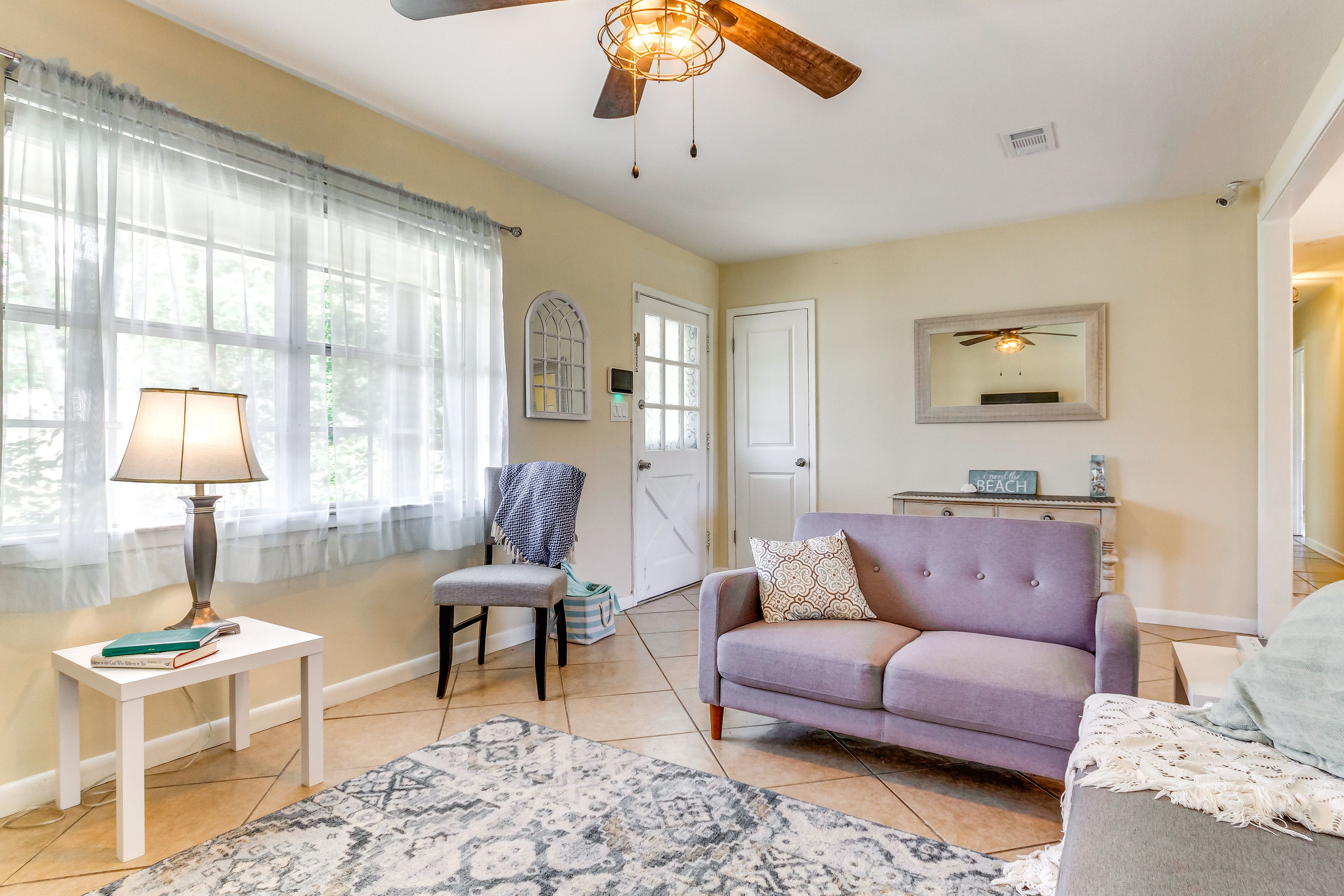 Pace Vacation Rental | 3BR | 2BA | 1,300 Sq Ft | 1 Step to Enter