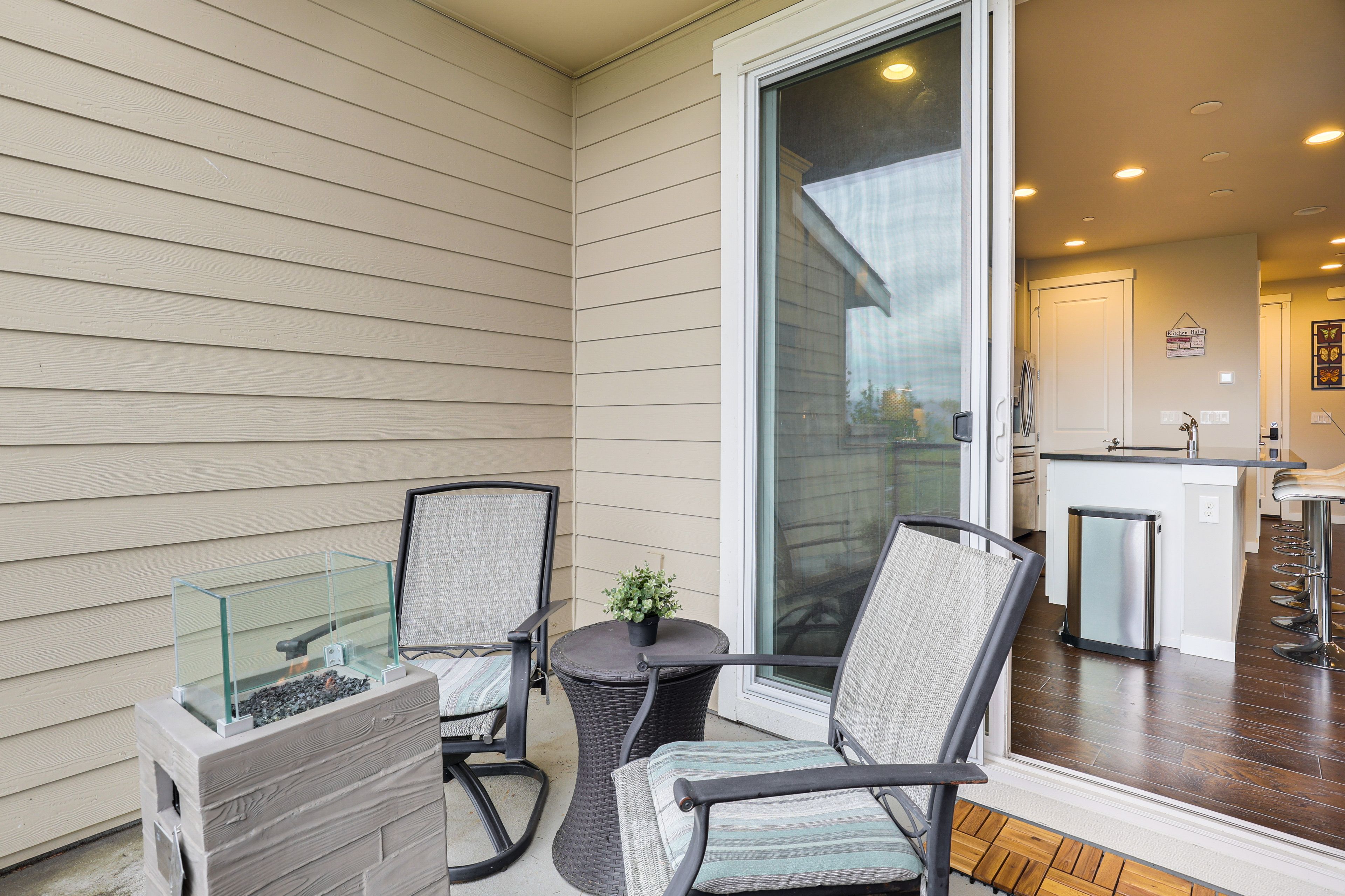 Balcony | Mountain Views | Main Level