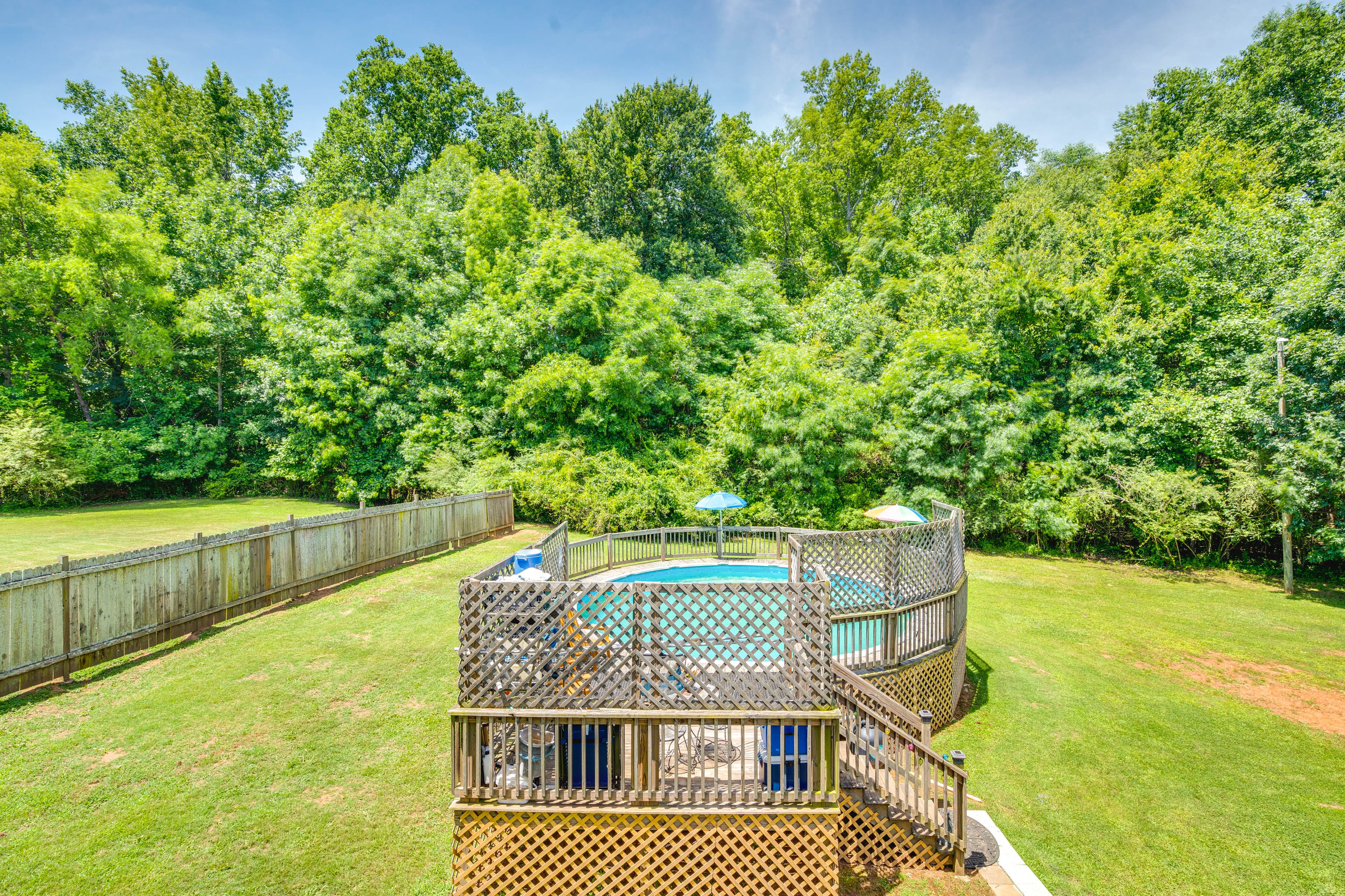 Private Backyard