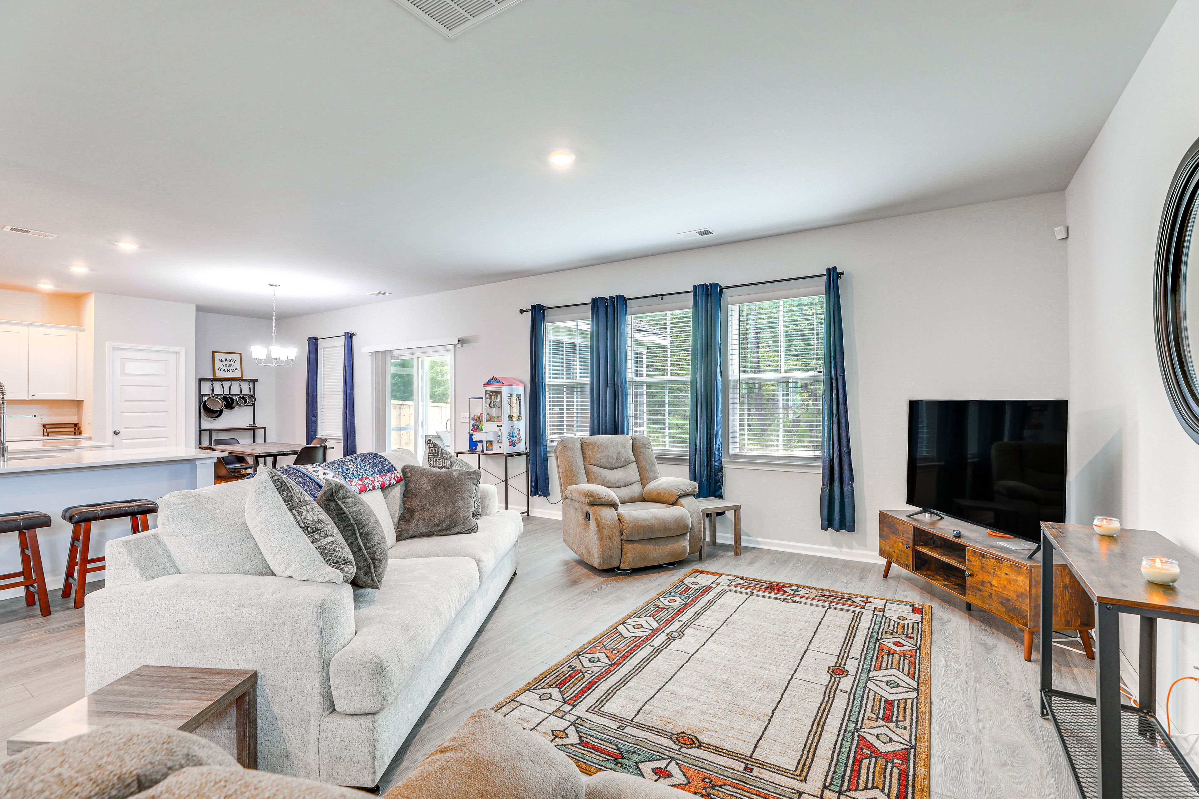Moncks Corner Vacation Rental | 5BR | 3.5BA | Stairs Required | 3,243 Sq Ft