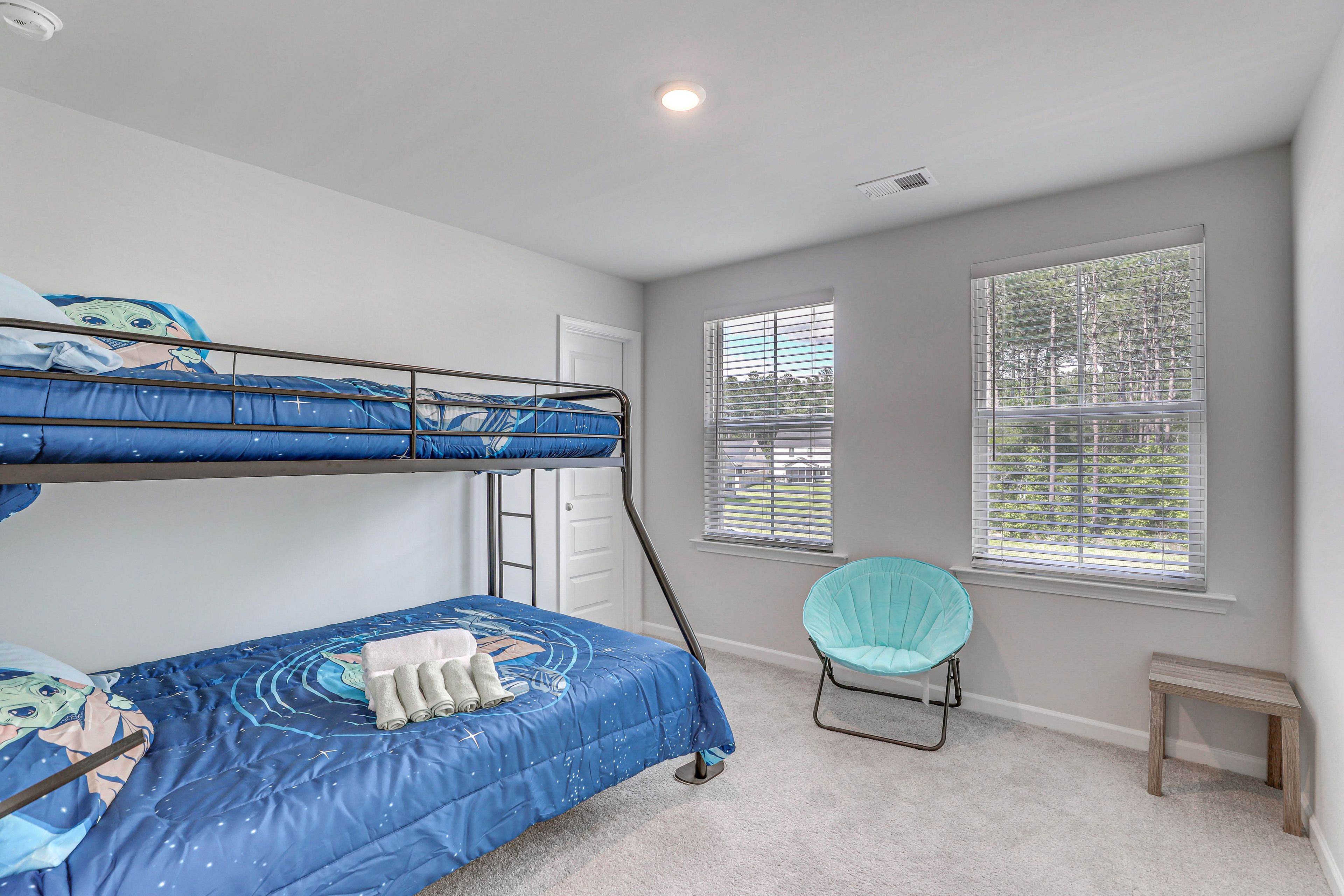 Bedroom 4 | Twin/Full Bunk Bed | 2nd Floor