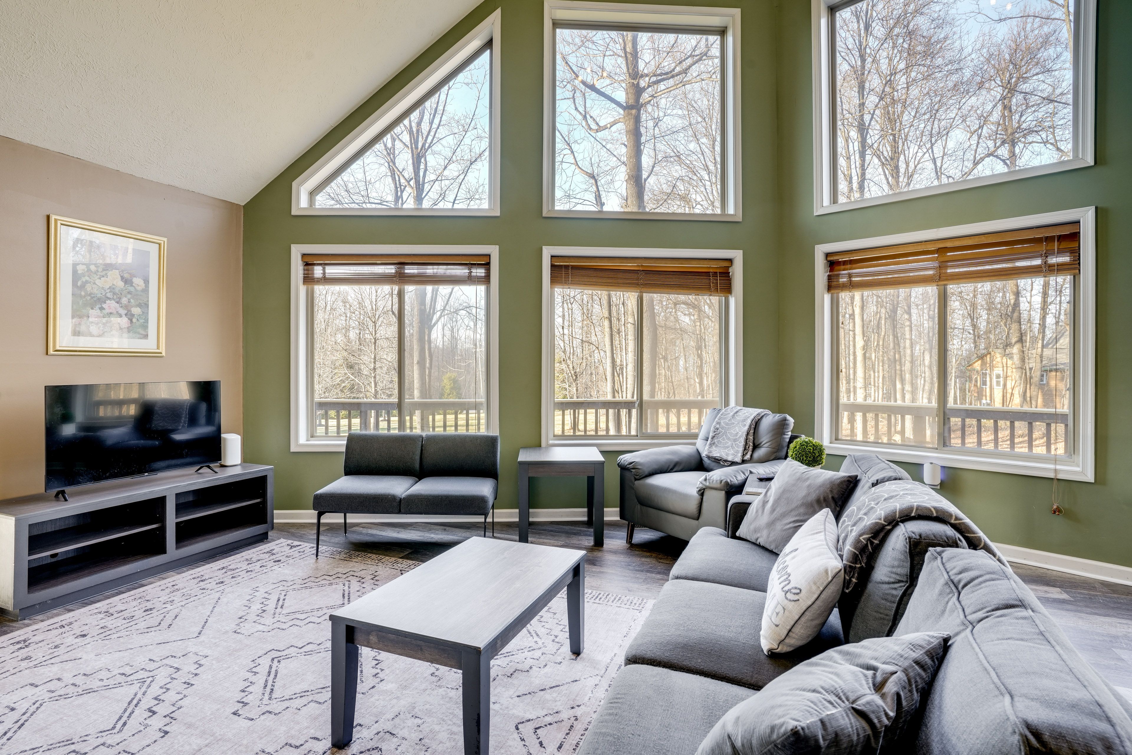 Linden Vacation Rental | 3BR | 2BA | Stairs Required | 3,000 Sq Ft