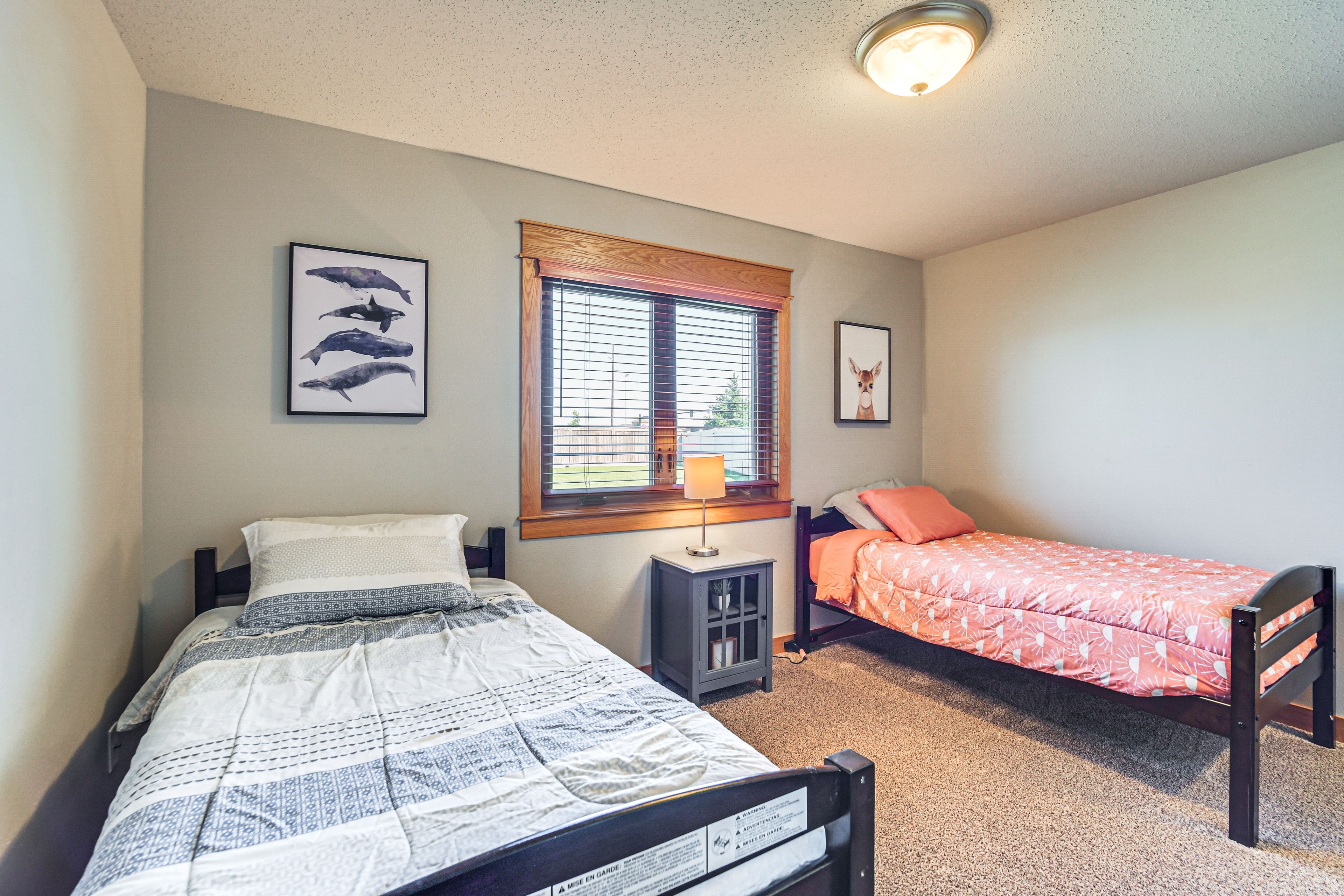 Bedroom 3 | 2 Twin Beds | 1st Floor