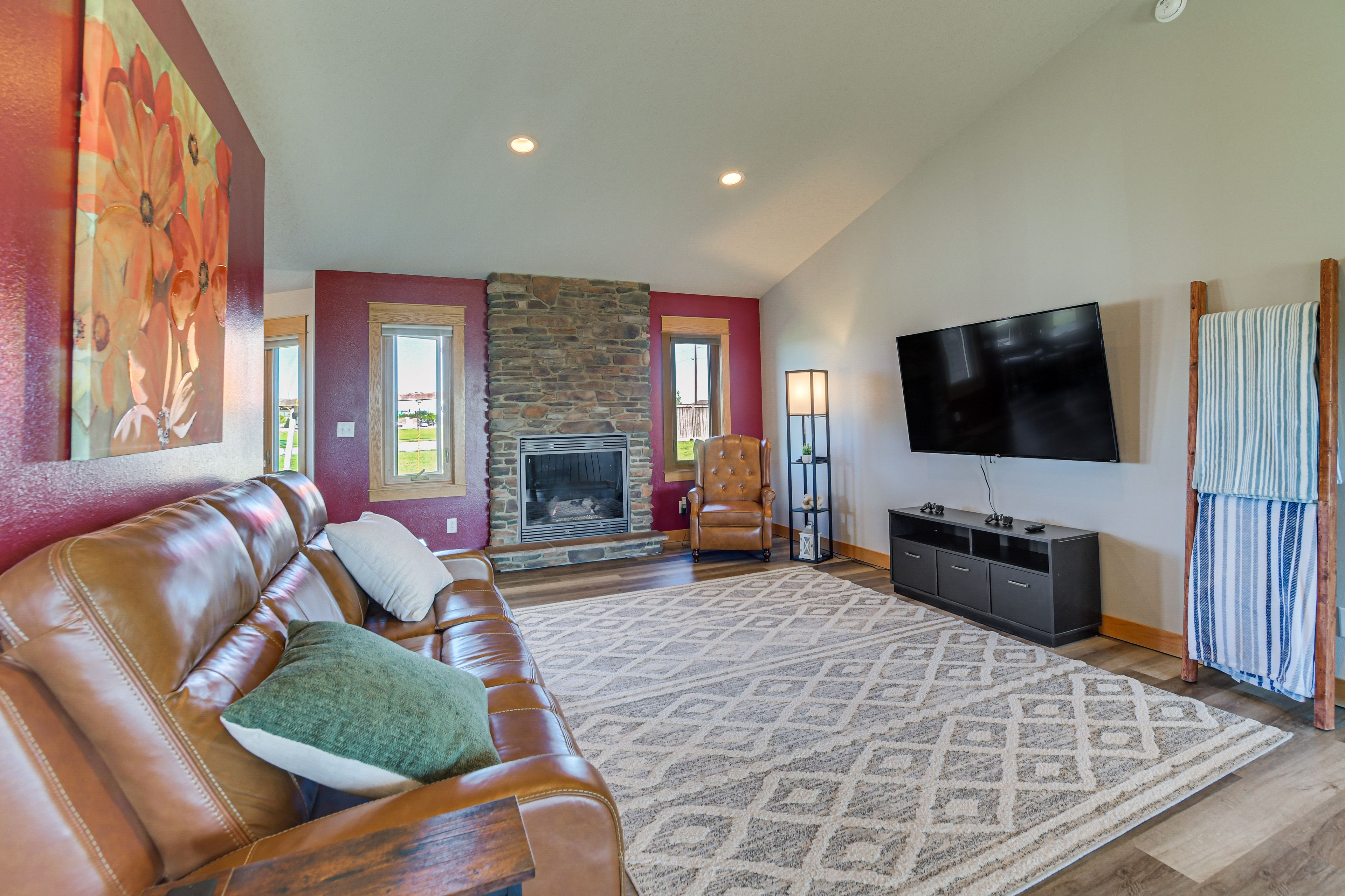 Fargo Vacation Rental | 5BR | 3BA | Stairs Required | 3,400 Sq Ft