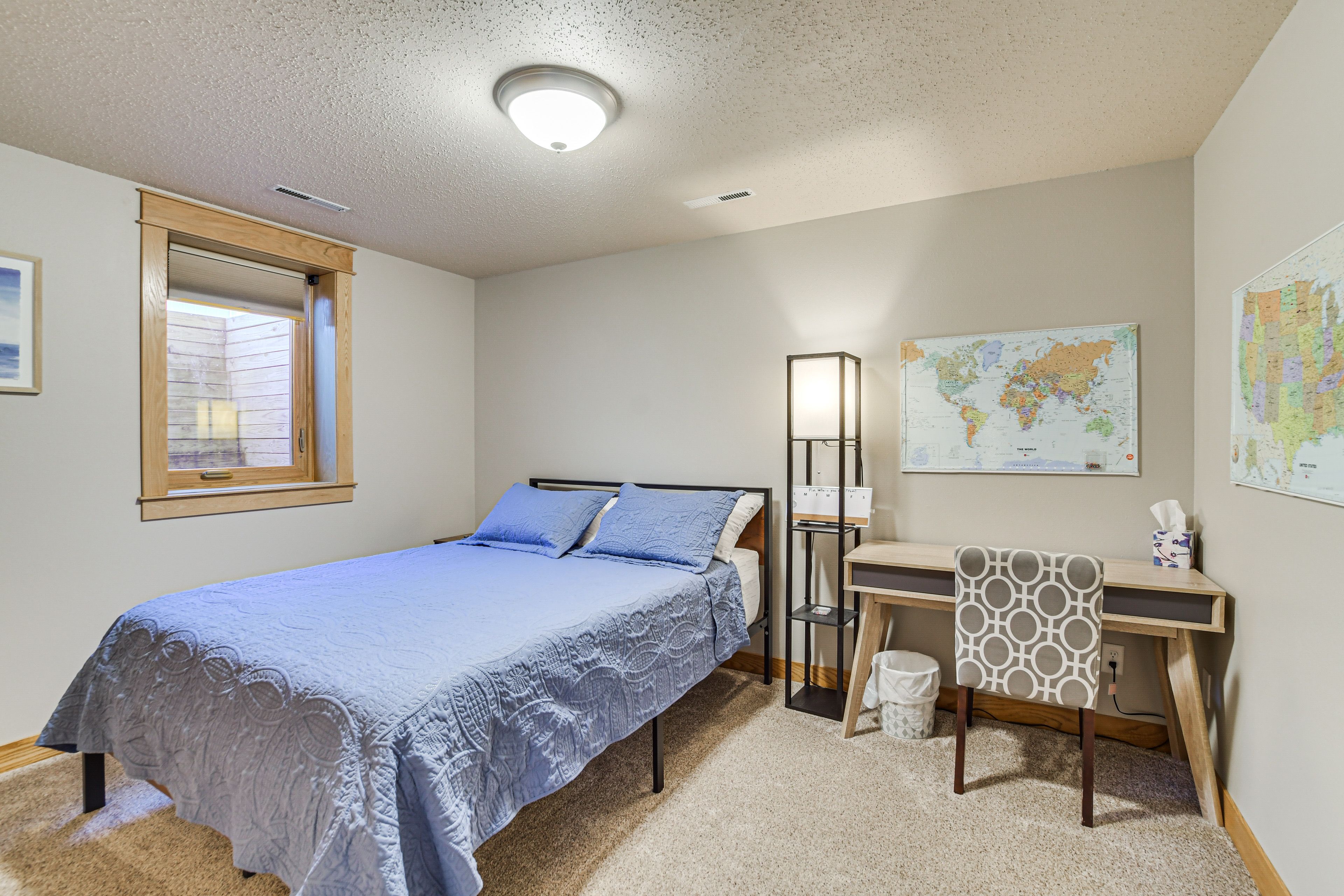 Bedroom 5 | Queen Bed | Basement Level