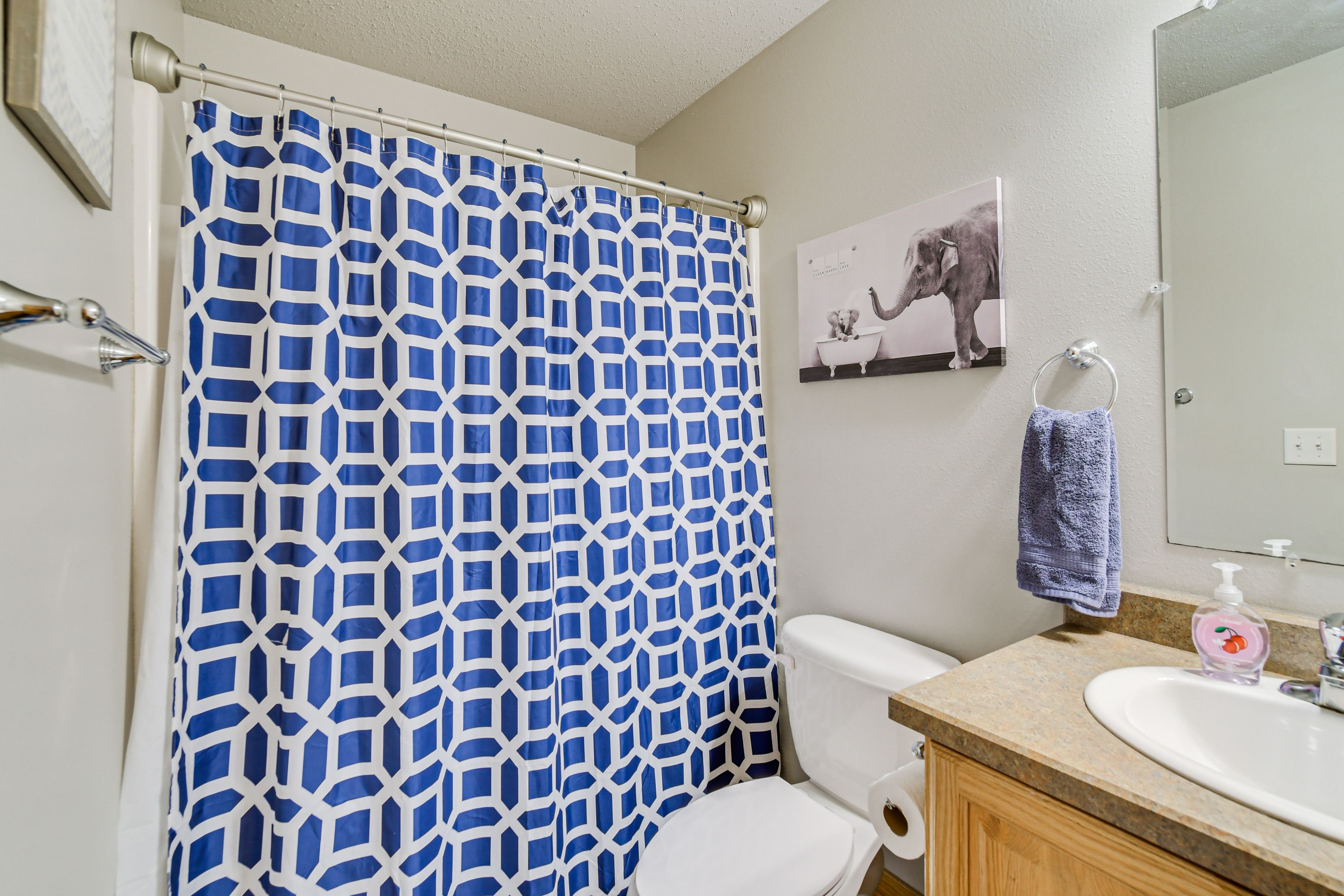 Bathroom | Towels Provided | 1st Floor