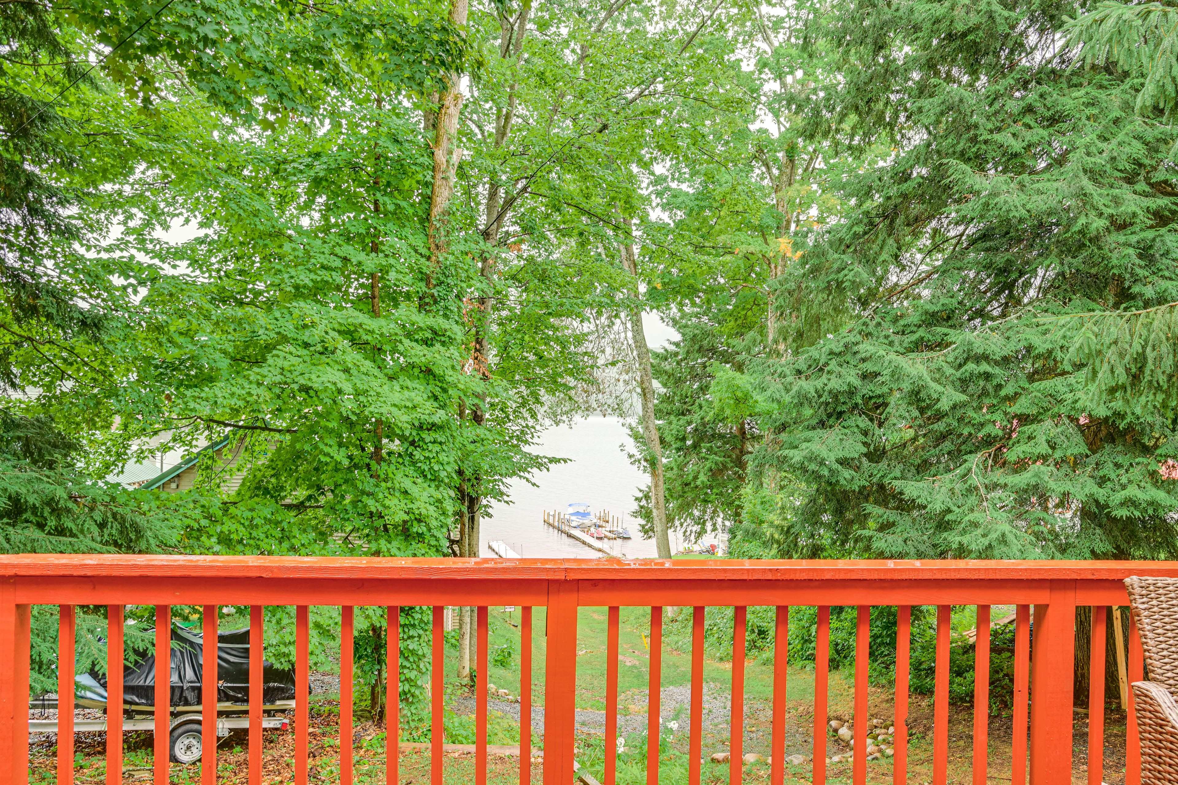 Balcony | Lakefront Views