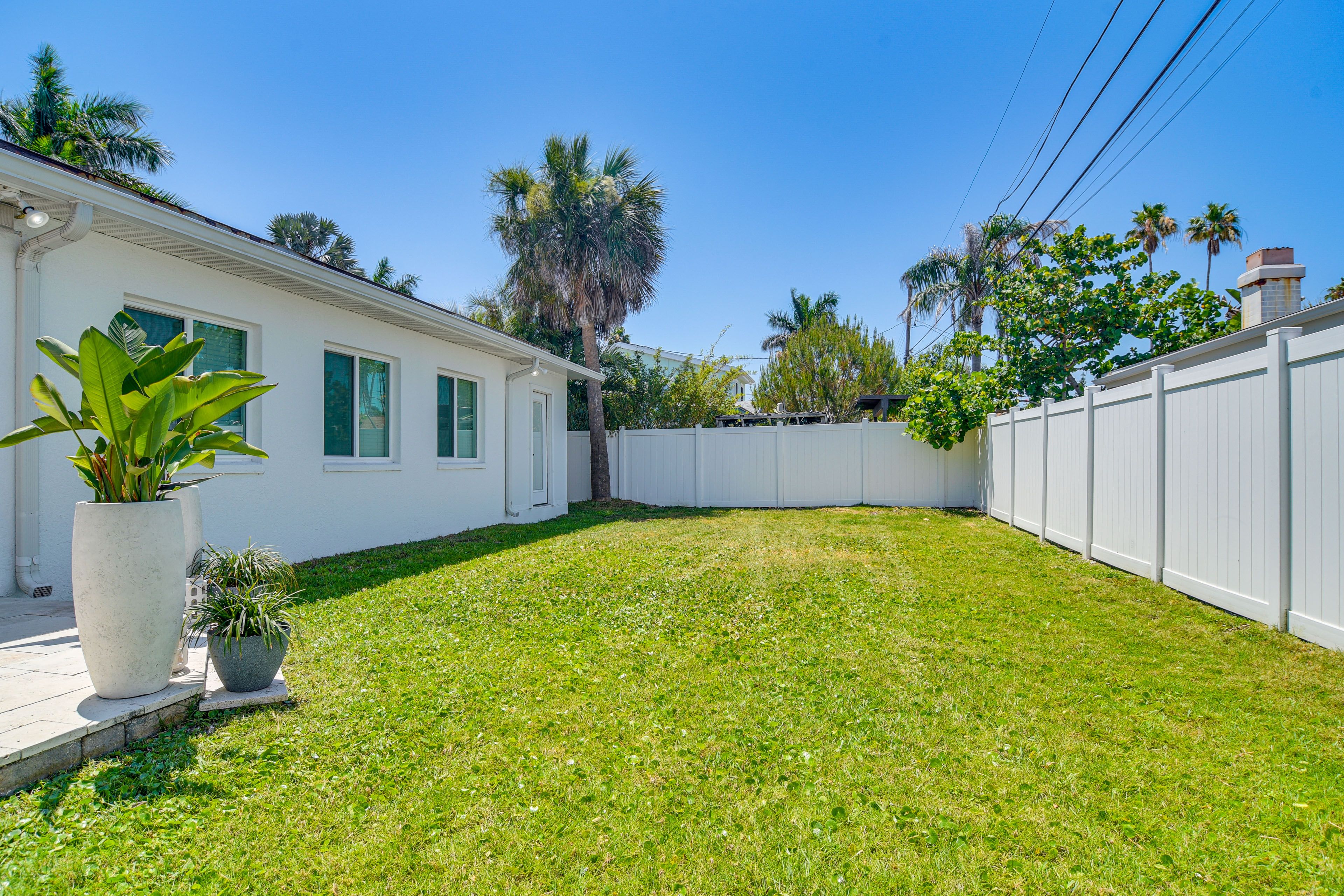 Fenced Yard