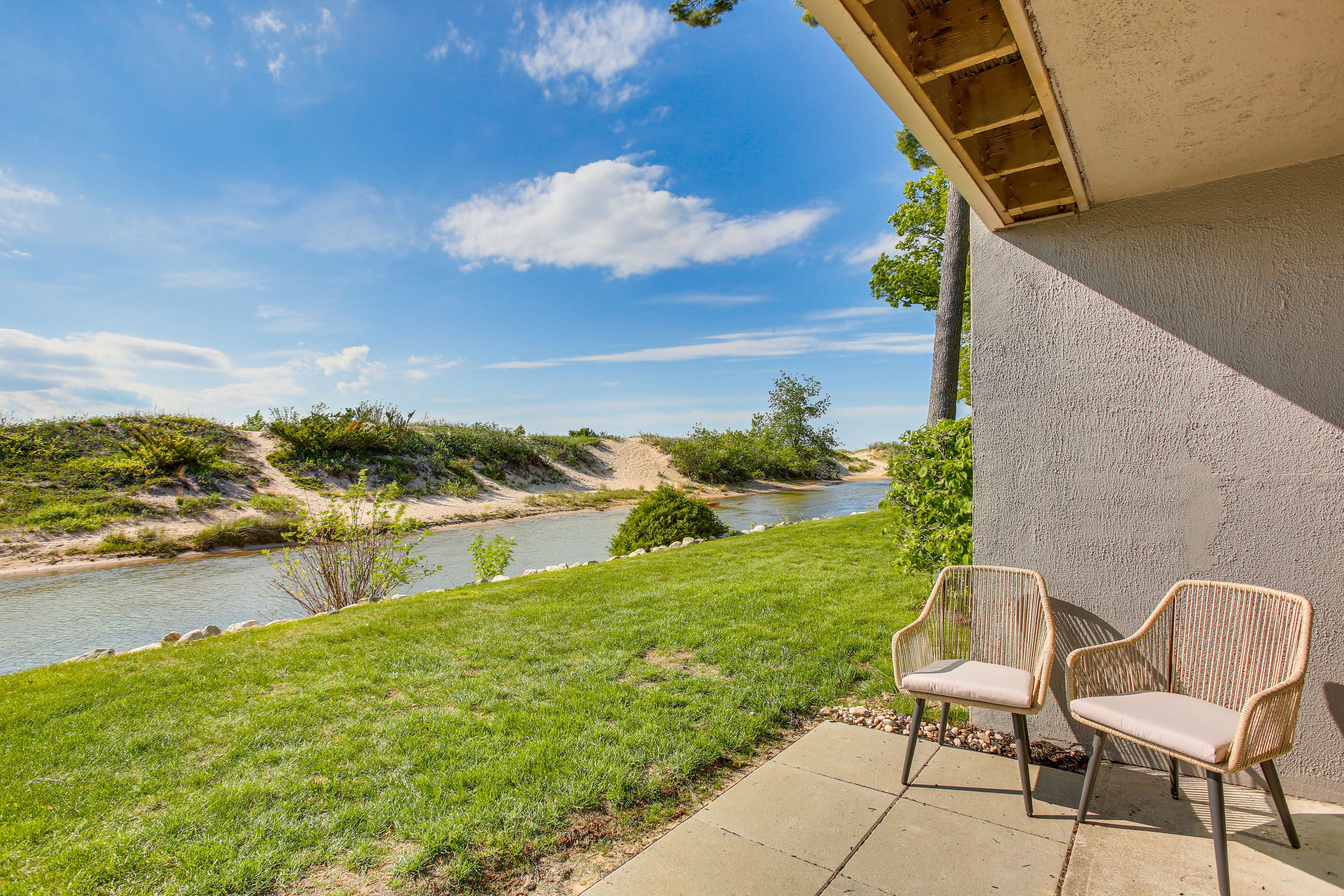 Private Patio | Single-Story Unit | 1st-Floor Studio Condo