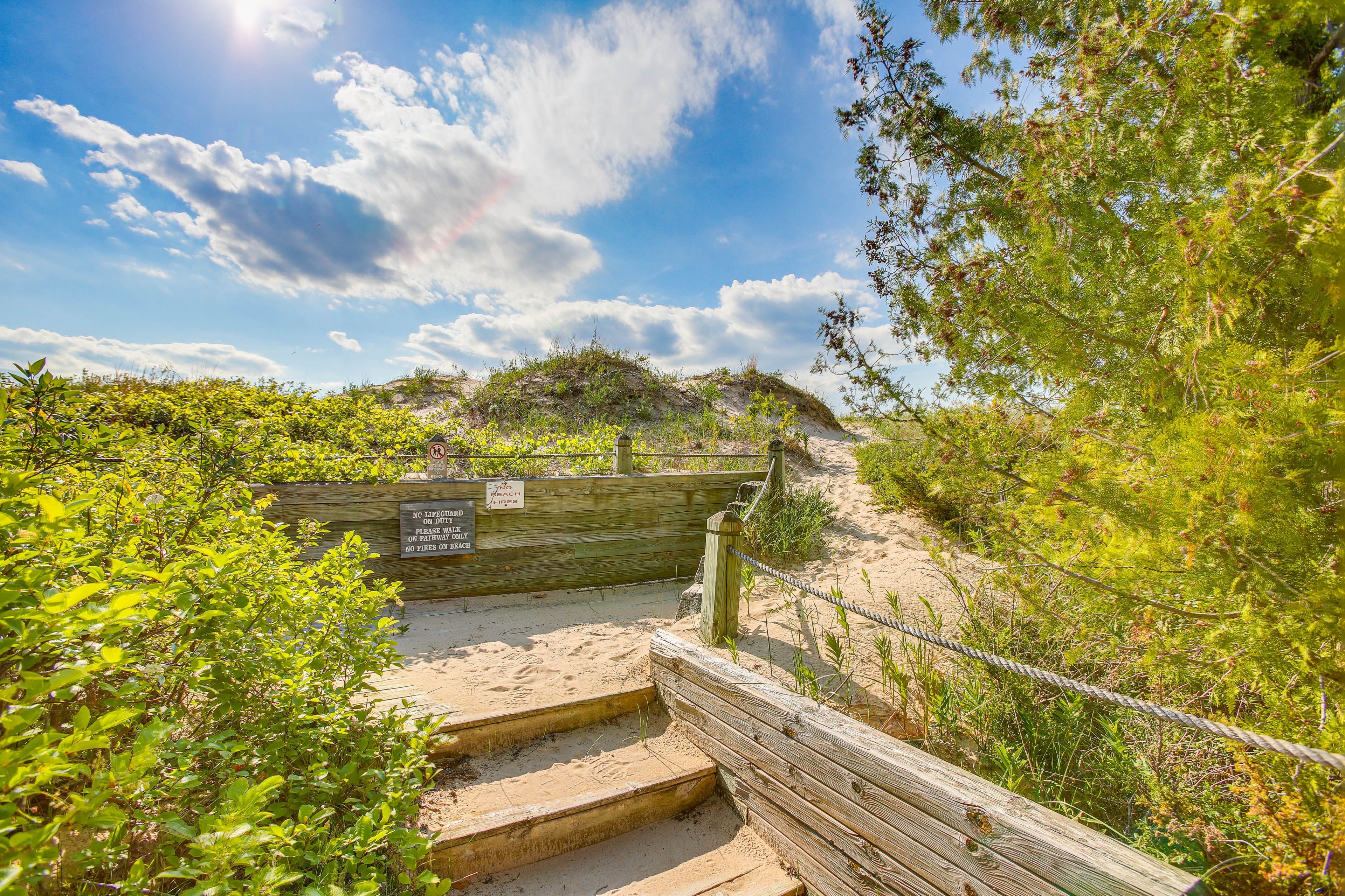 Walk to Beach
