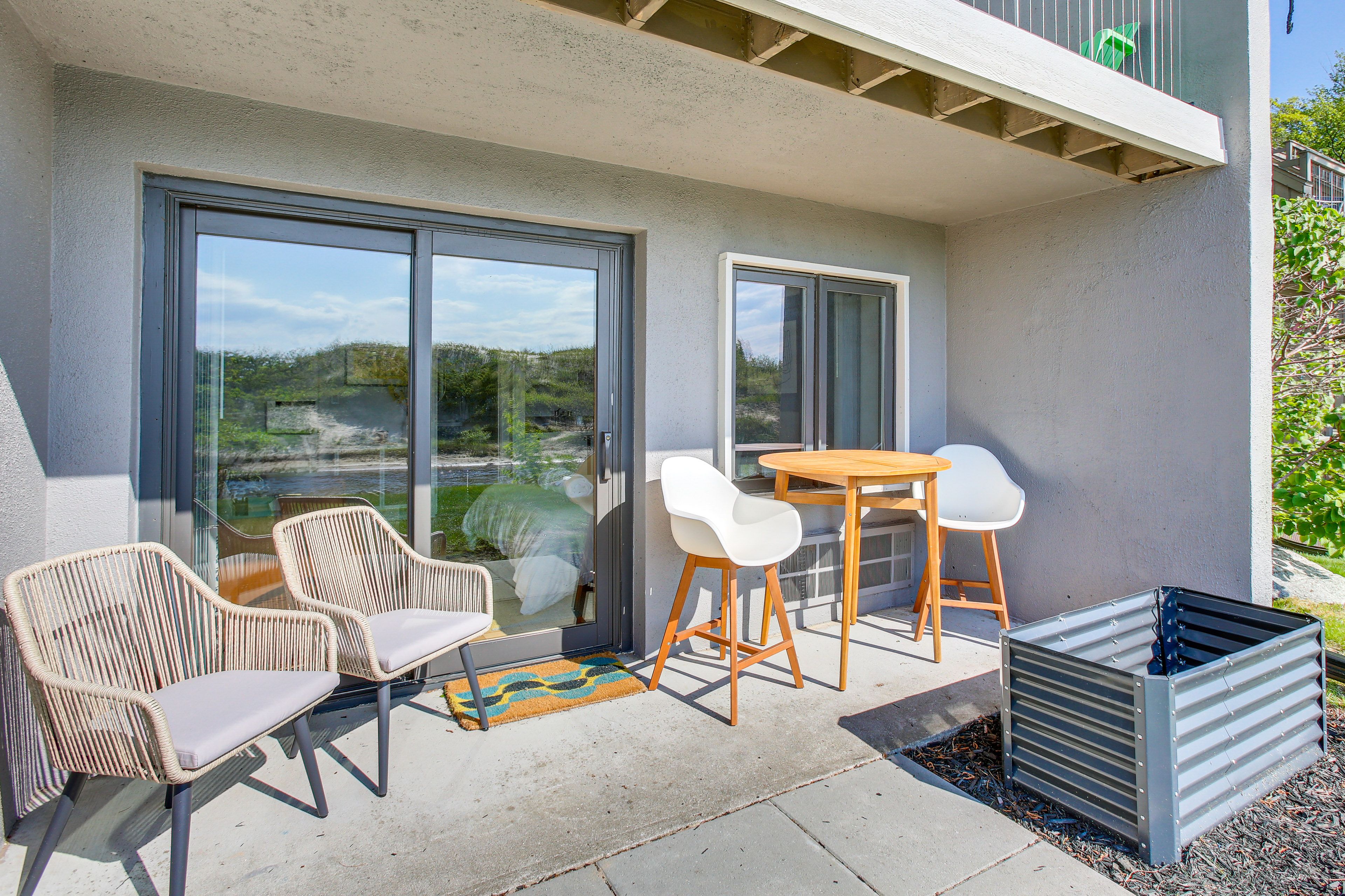Private Patio | Dining Area | Gorgeous Water Views