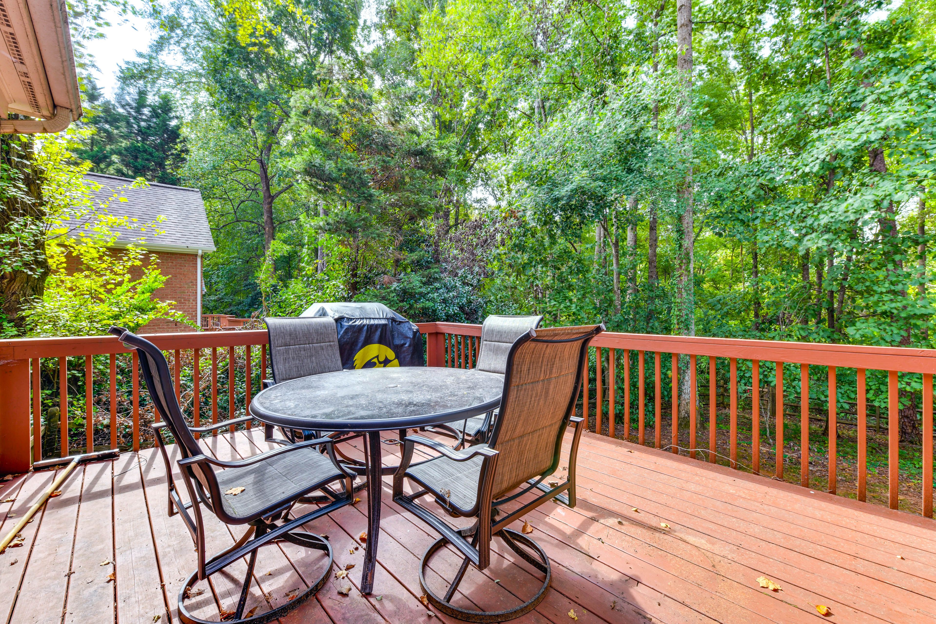 Private Deck | Gas Grill | Quiet Community