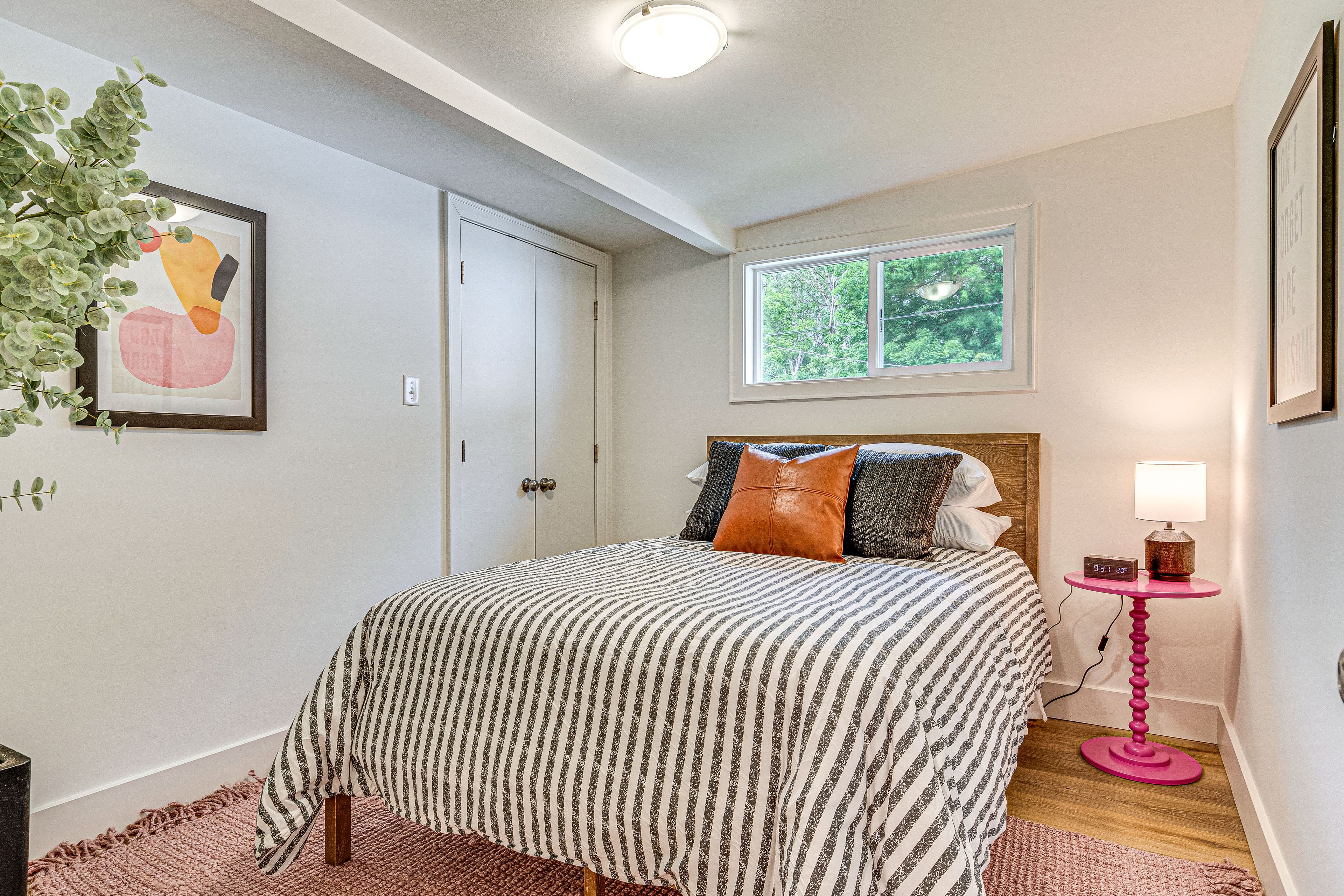 Bedroom 2 | Full Bed | Central Heating & A/C