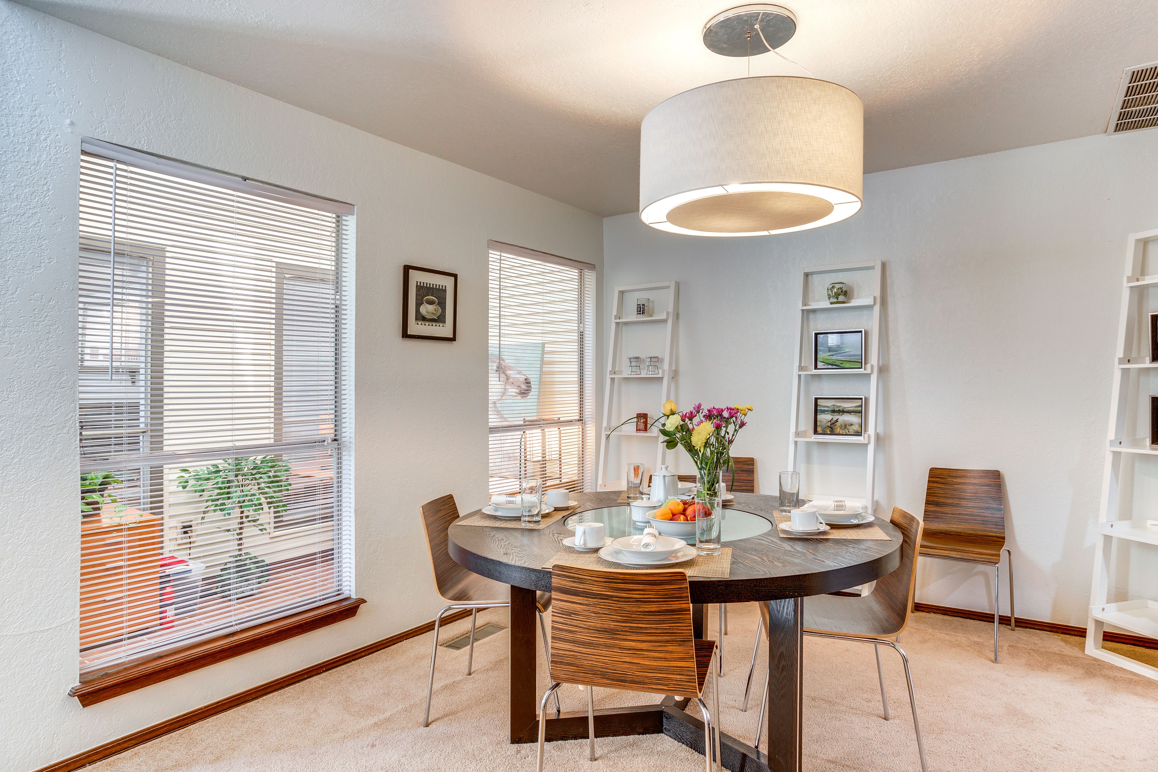 Dining Area | Dishware + Flatware | 1st Floor