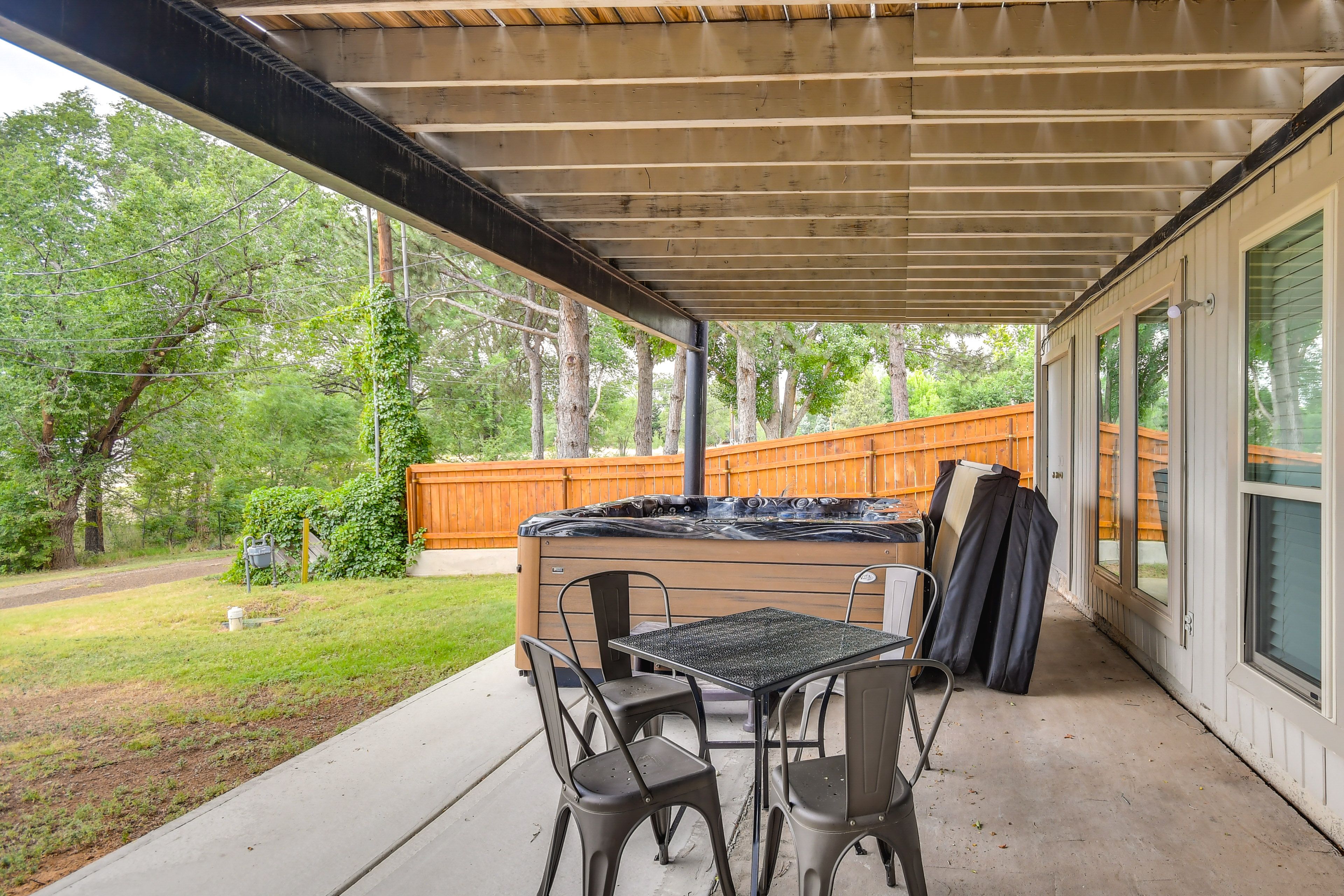 Lower Patio | Hot Tub
