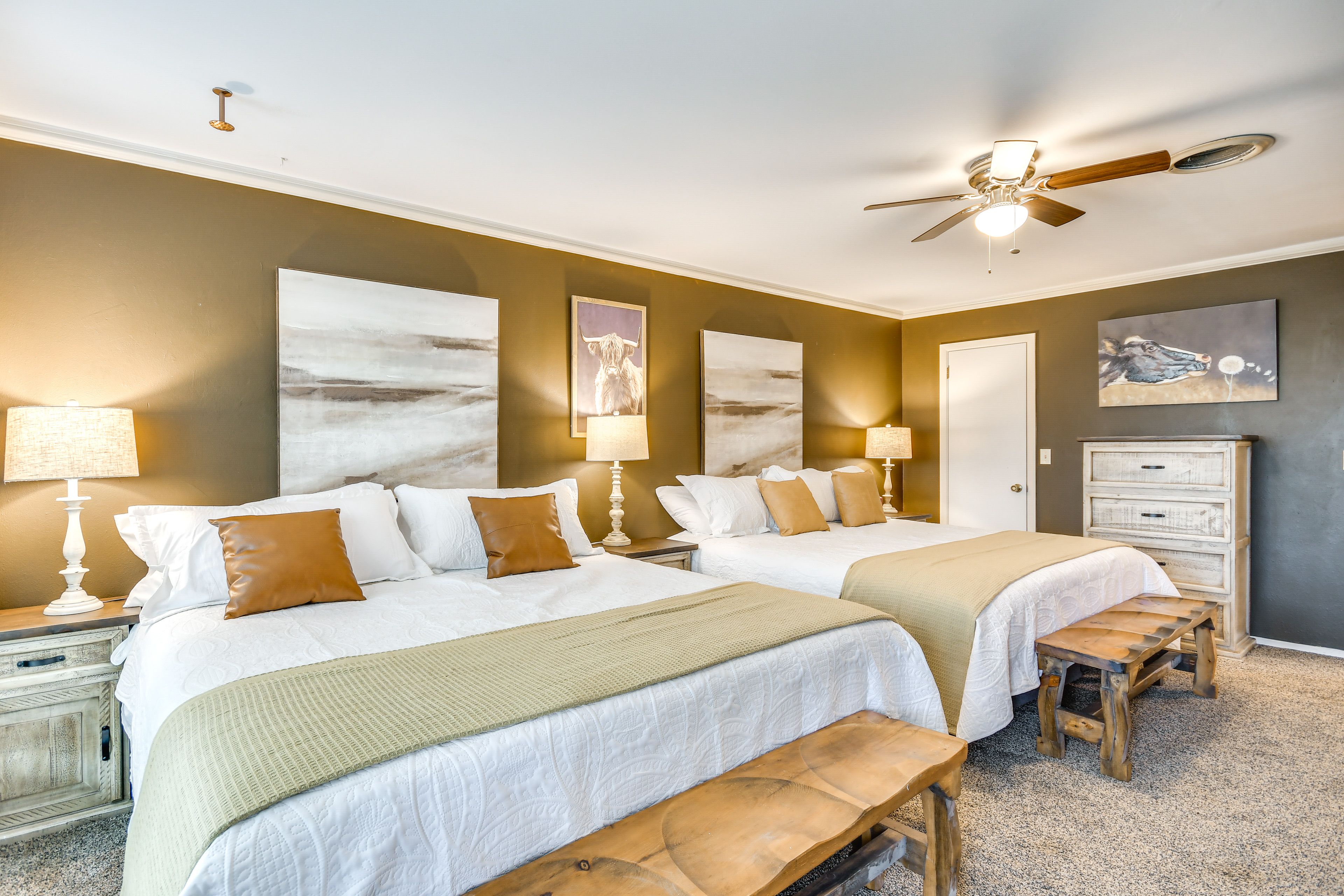 Bedroom 3 | 2 King Beds | 3rd Floor