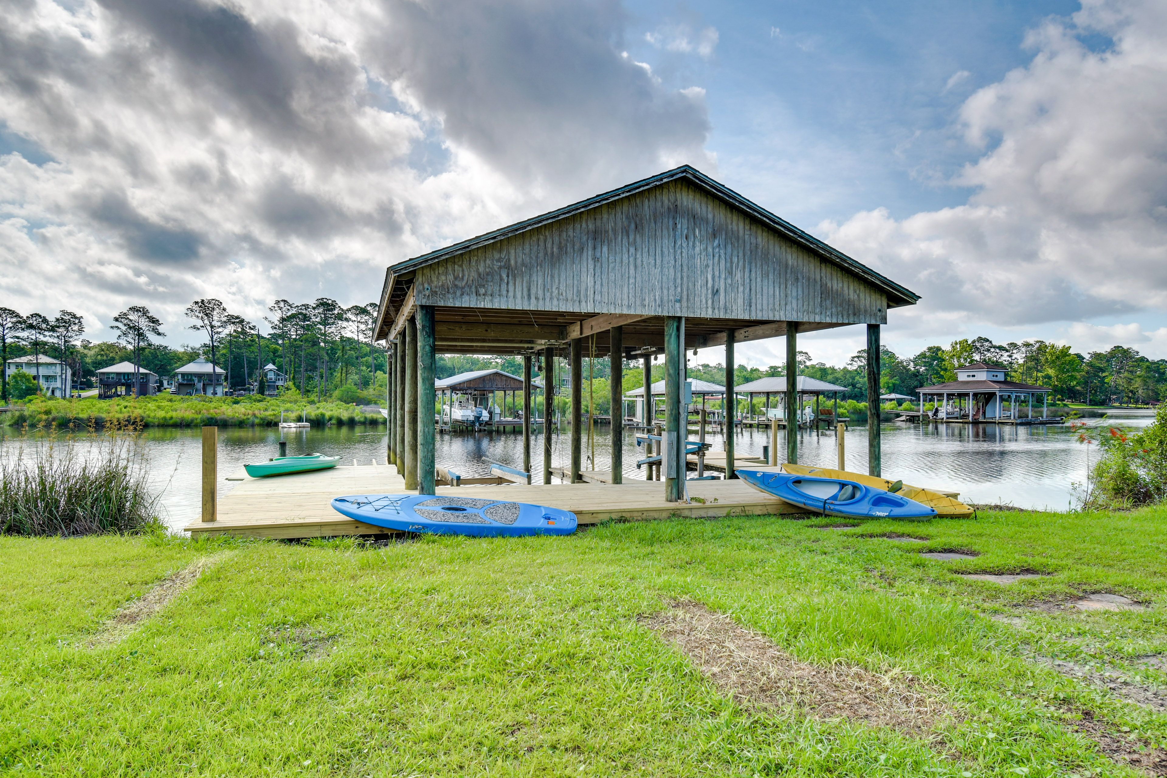 Private Dock & Boathouse | Paddleboards | Kayaks