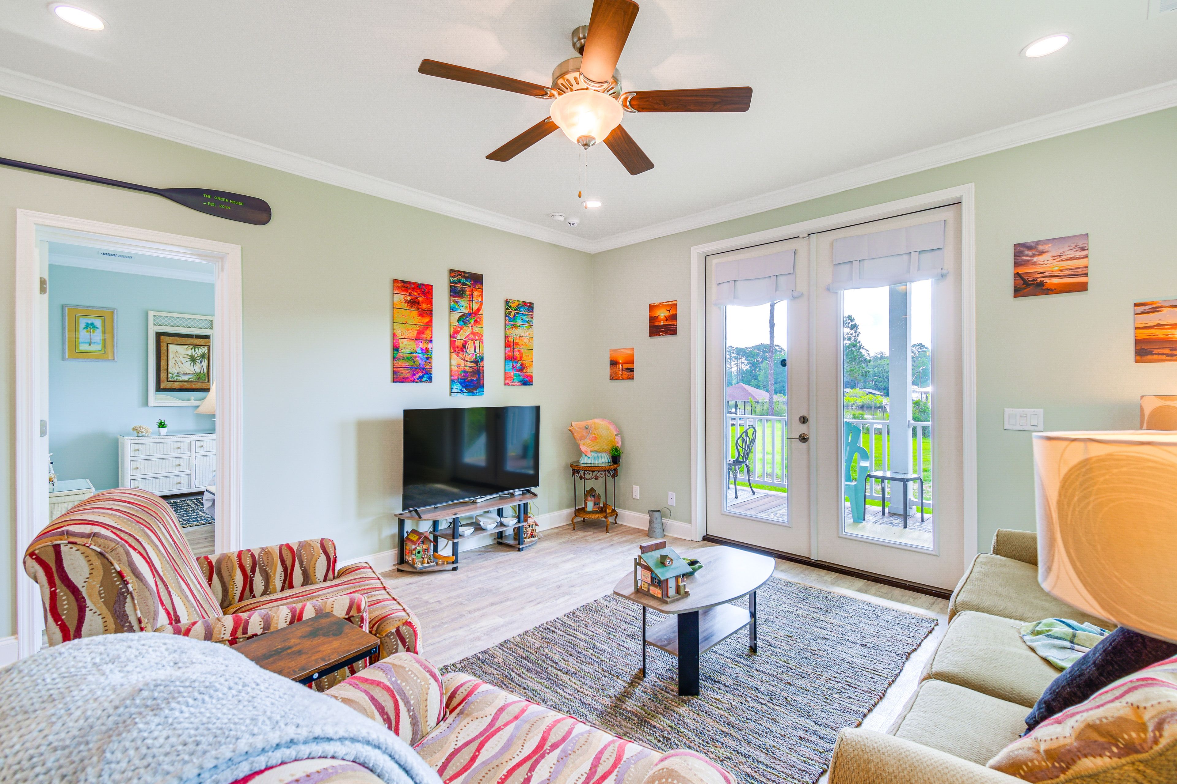 Living Room | Central Heating & A/C