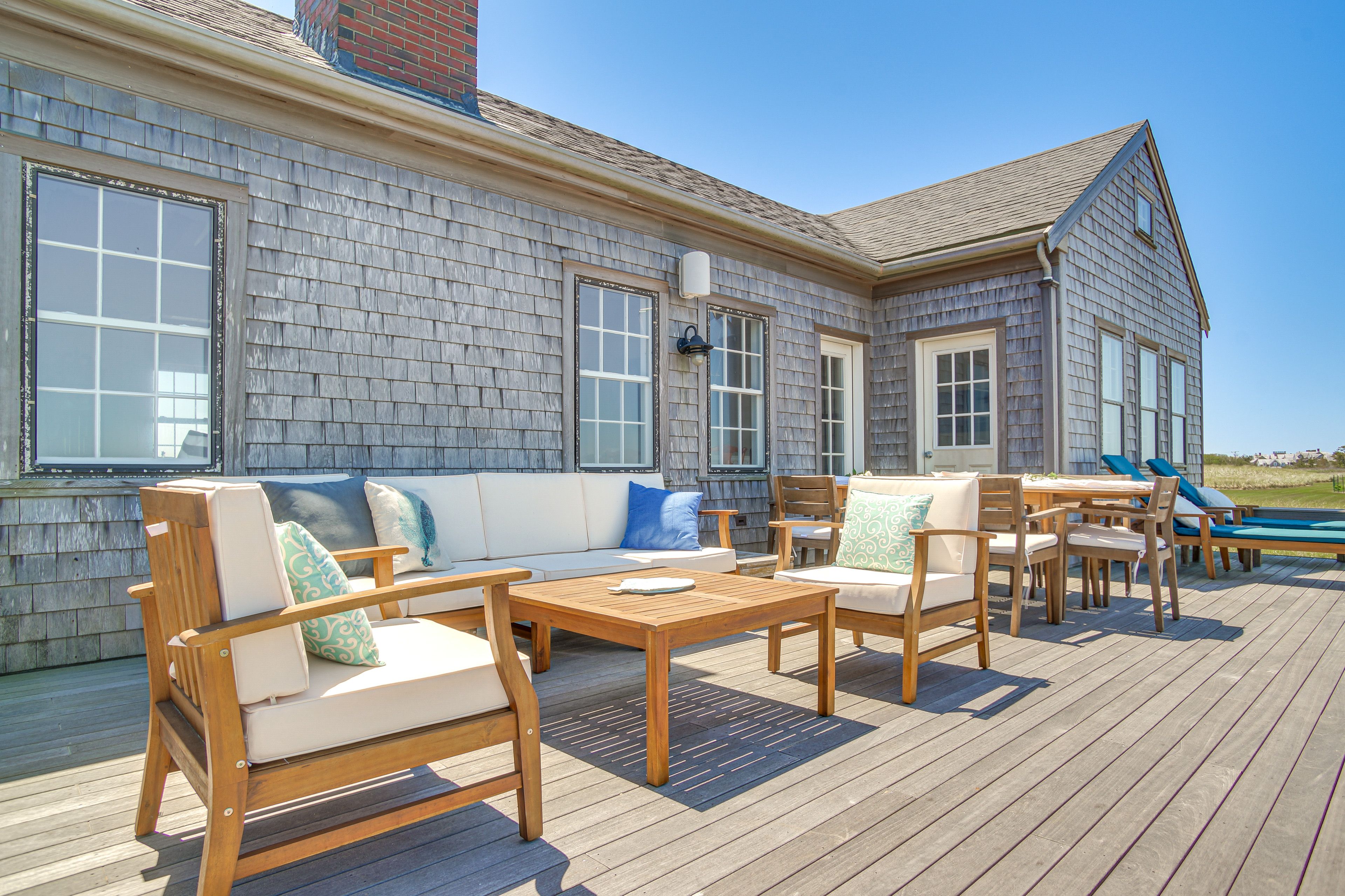 Furnished Deck | Outdoor Shower | Oceanfront View