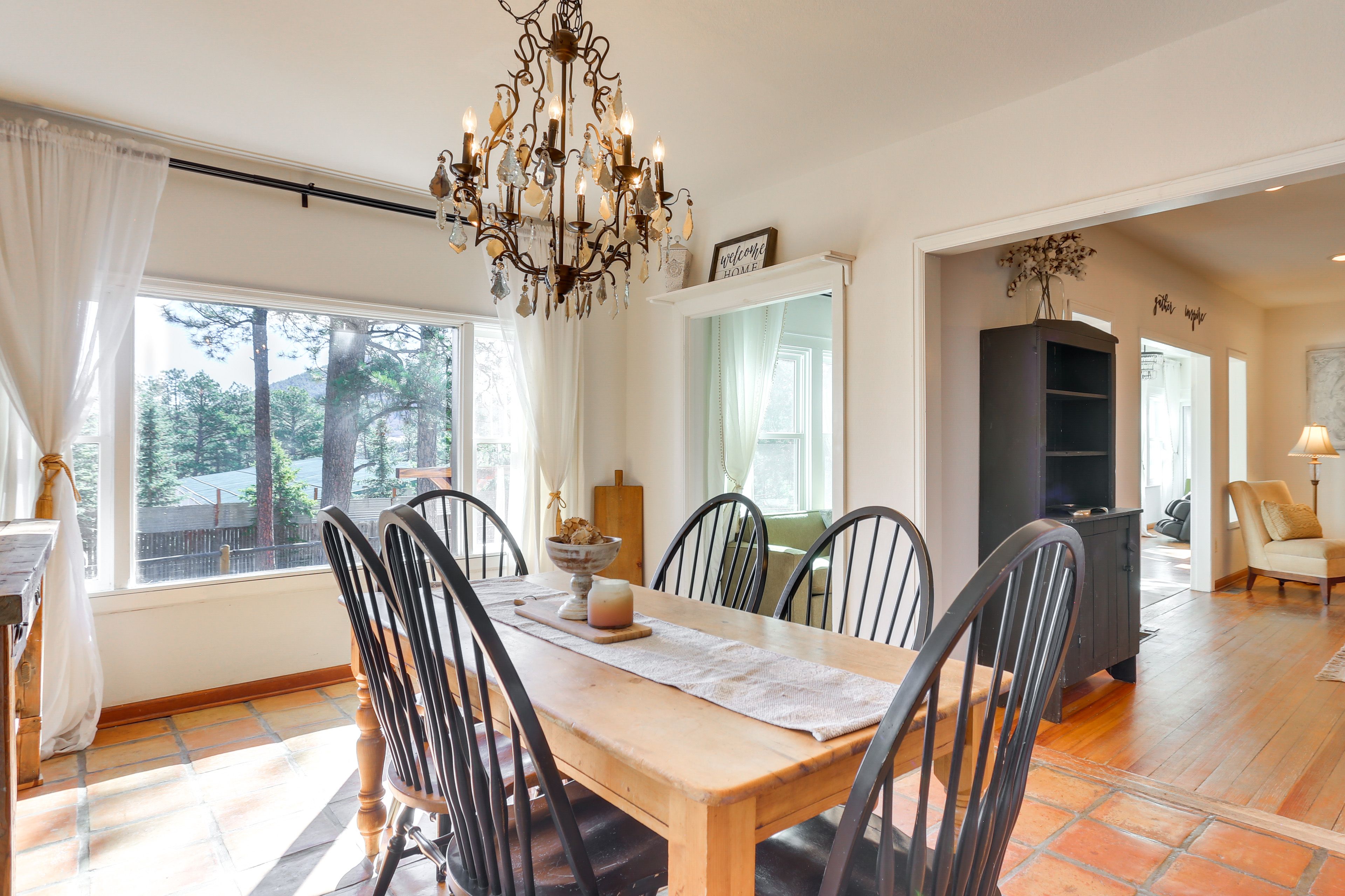 Dining Area | Dishware & Flatware | 1st Floor