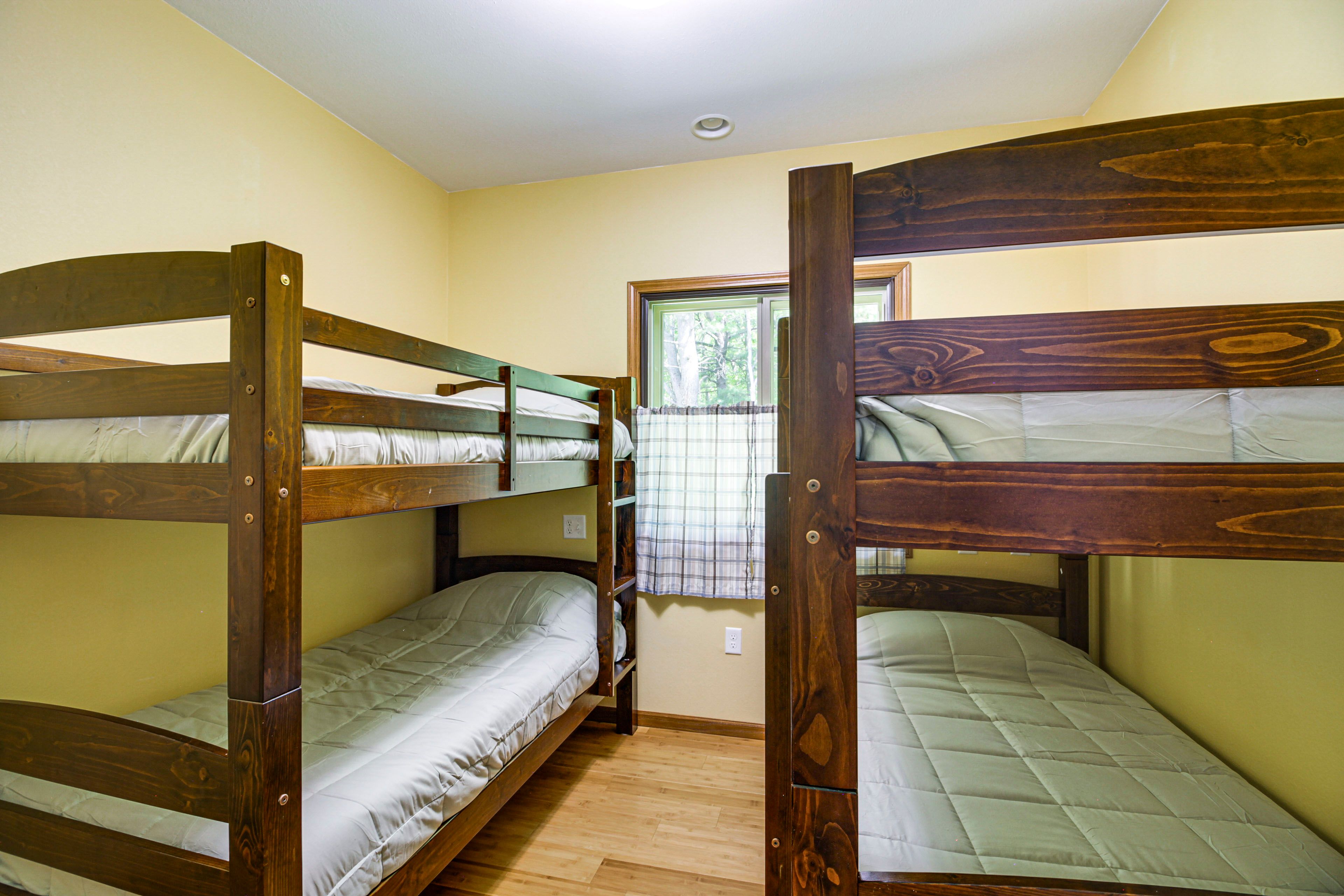 Bedroom 2 (Main House) | 2 Twin Bunk Beds | Main Level