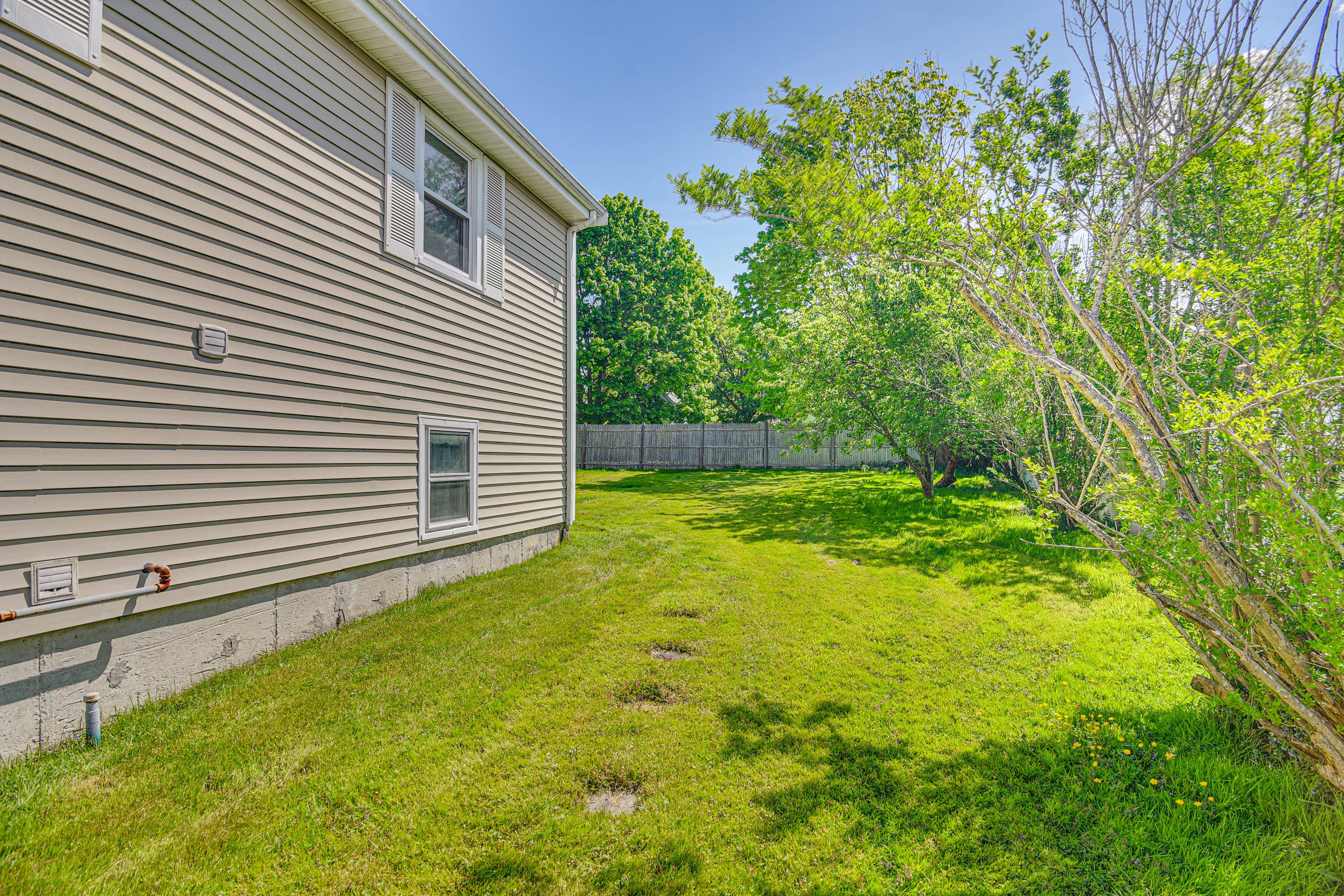 Home Exterior | Fenced Backyard