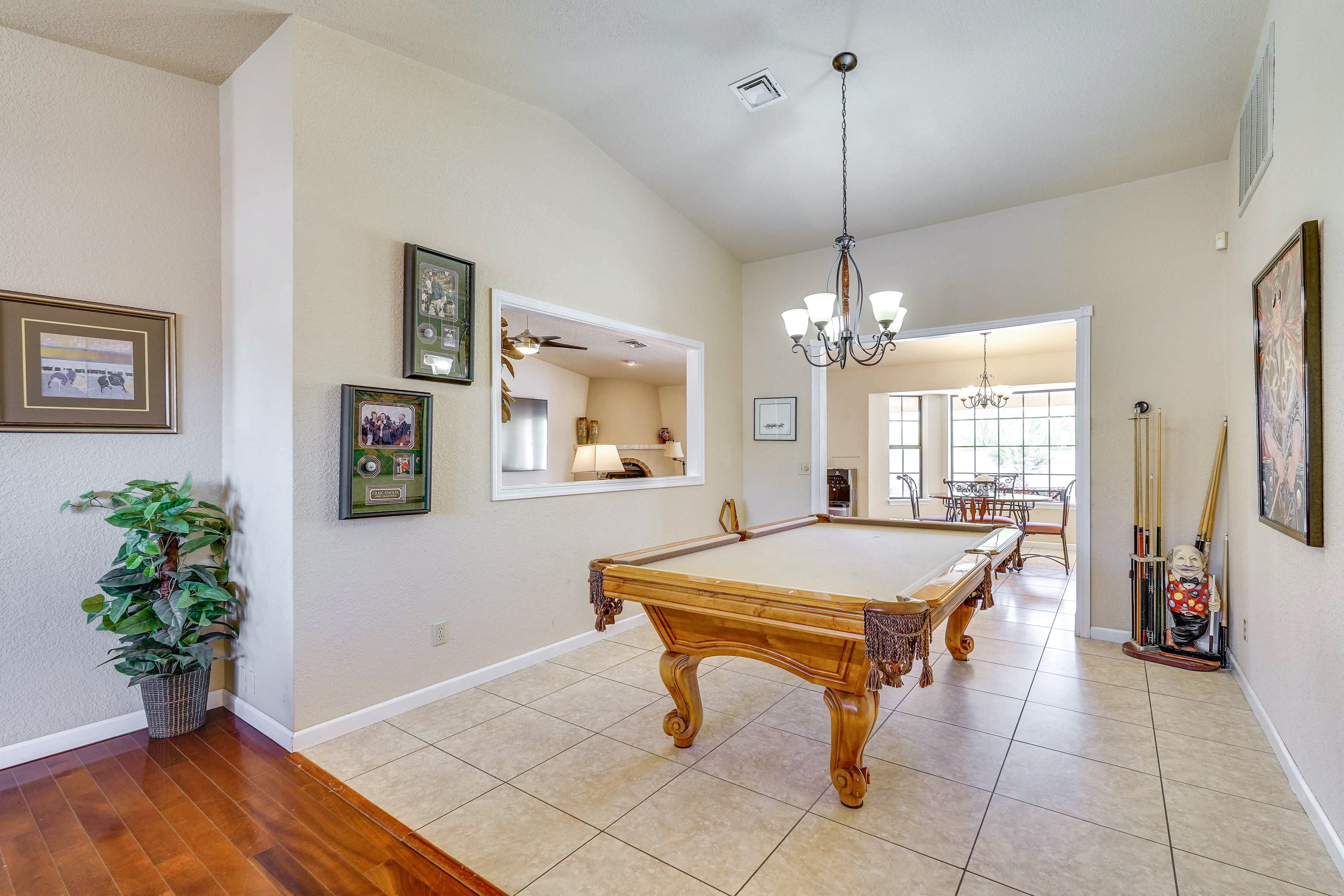 Game Room | Pool Table | Board Games