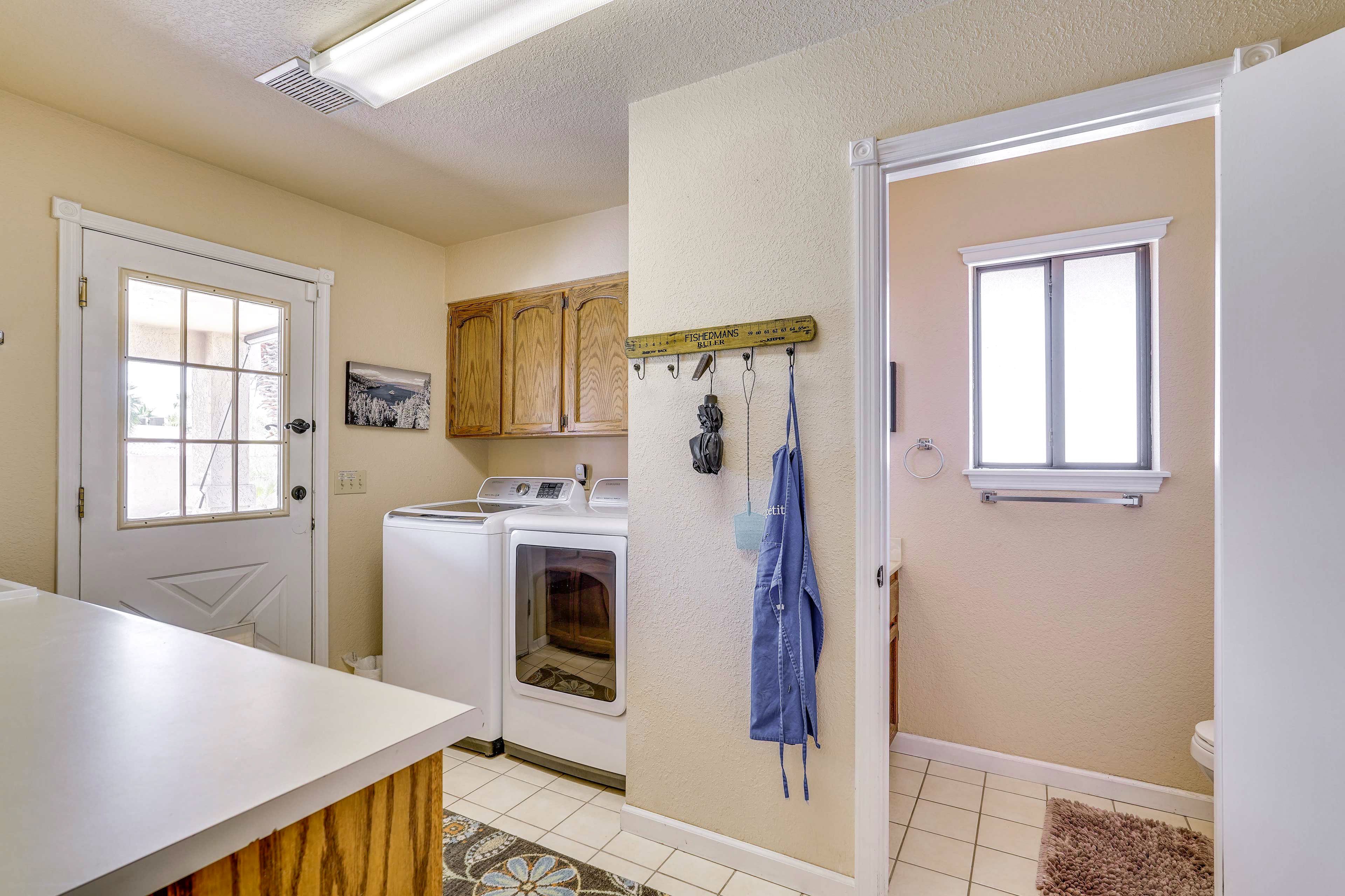 Laundry Room | Half Bathroom