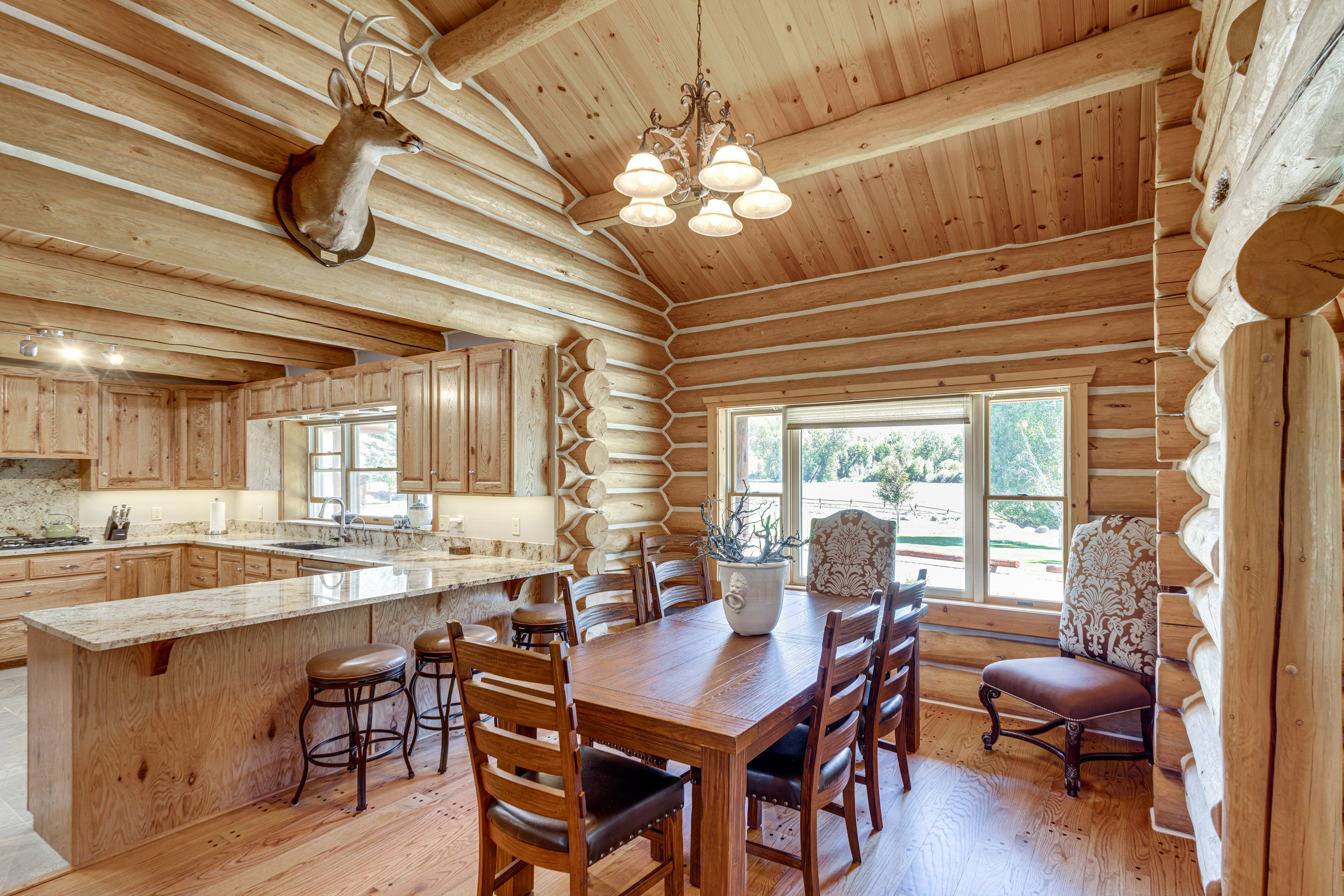 Dining Area | Dishware & Flatware | Main Level