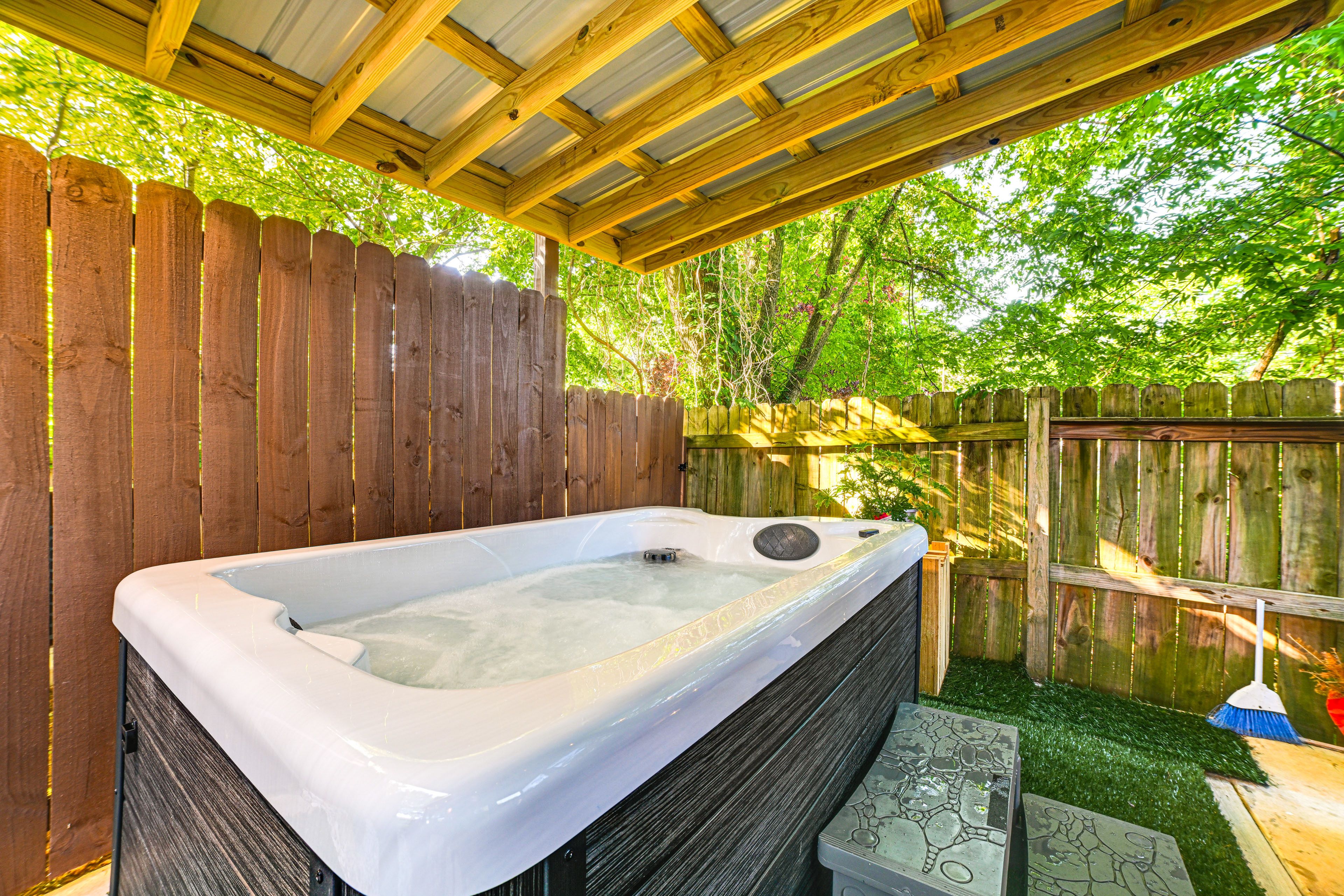 Hot Tub Area