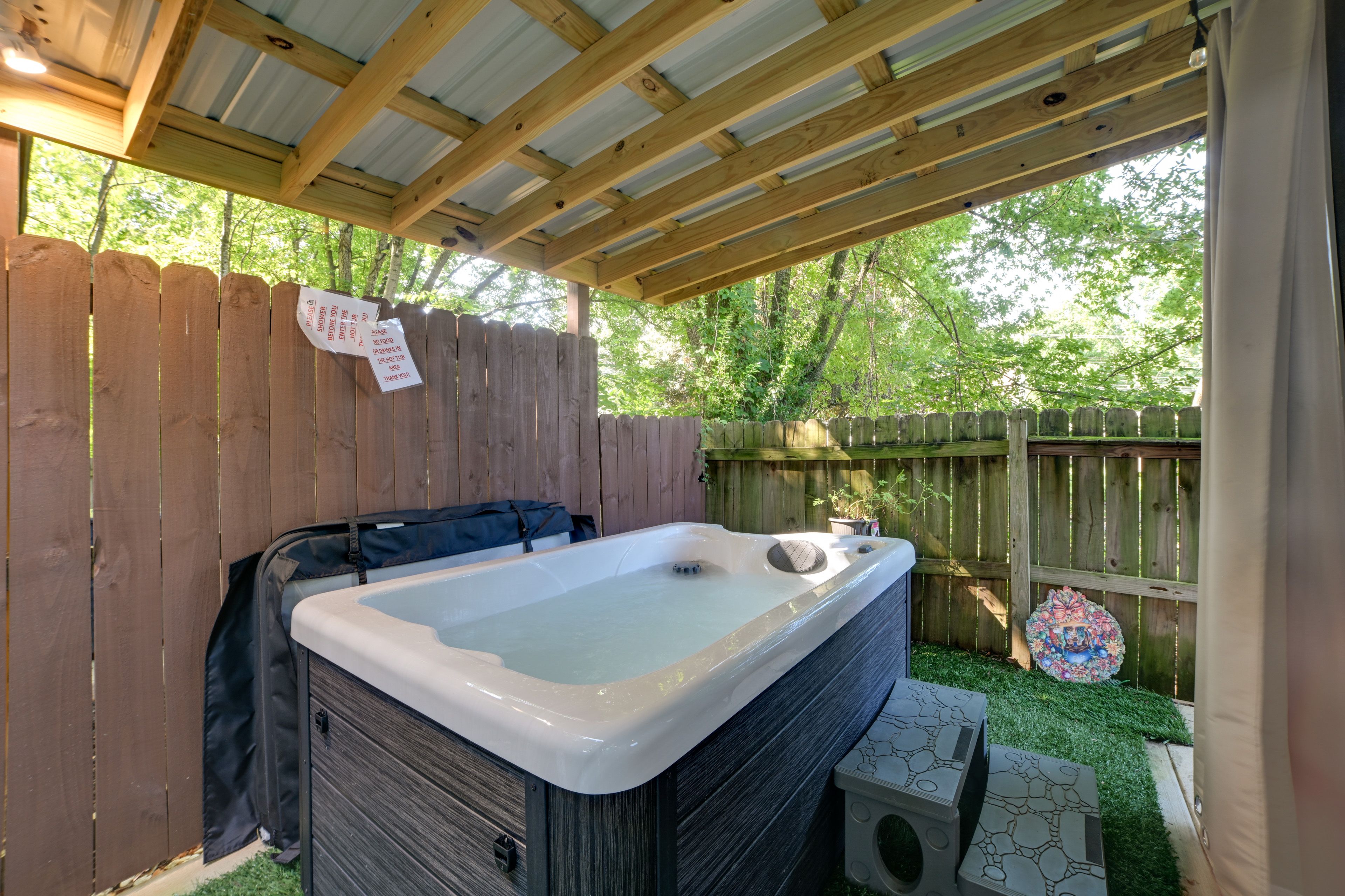 Hot Tub Area