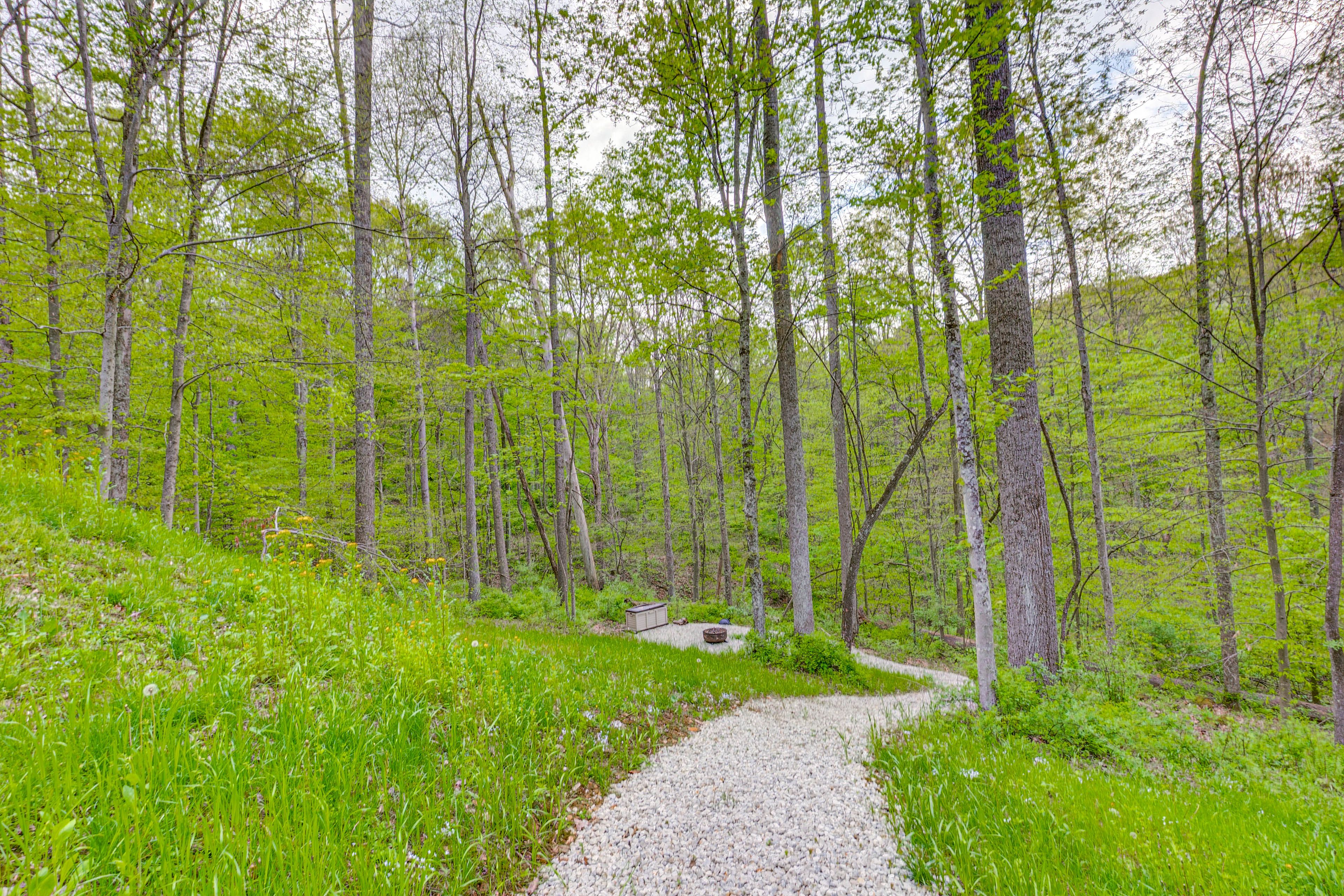 Path to Fire Pit