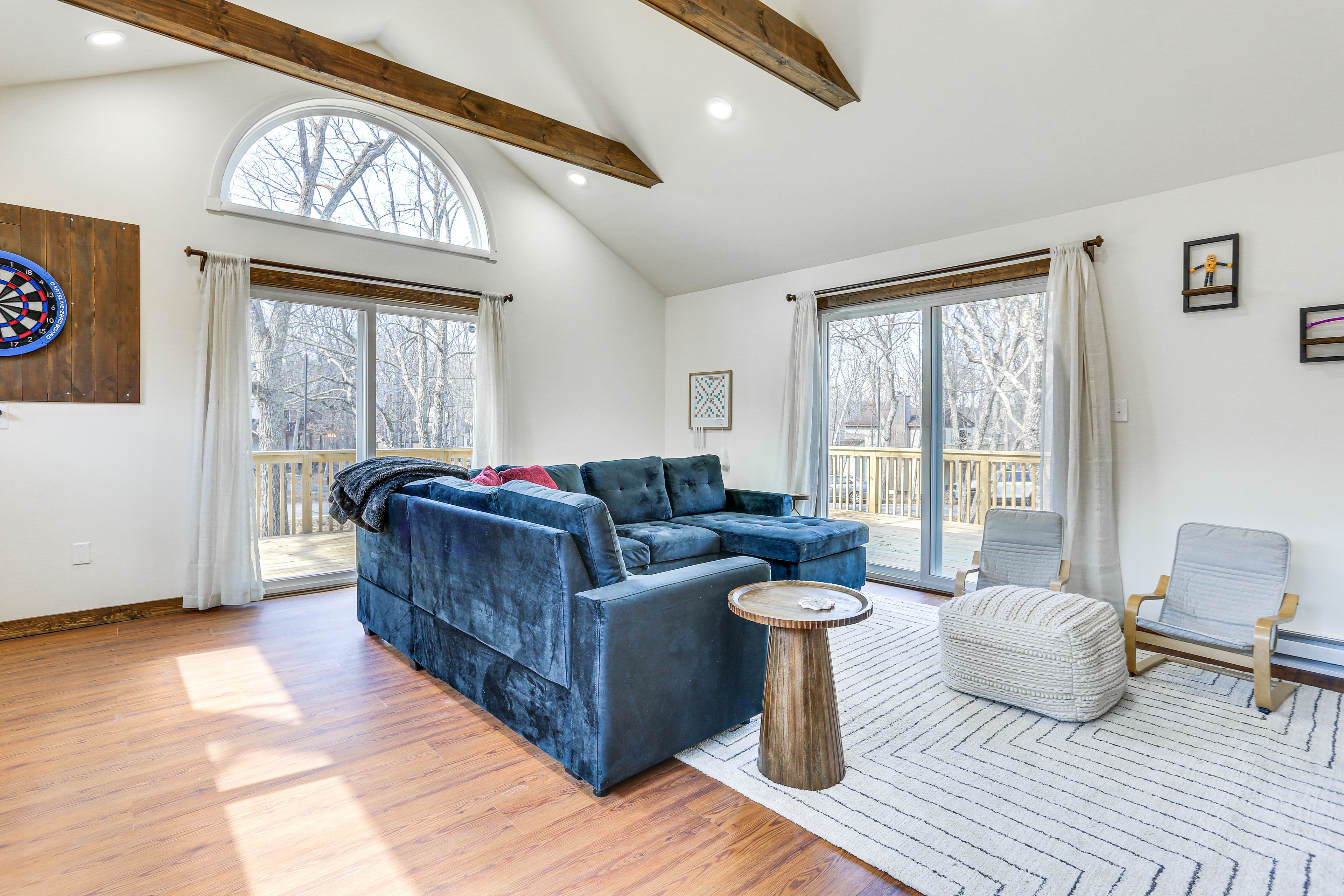 Family Room | Full Sleeper Sofa | 1st Floor