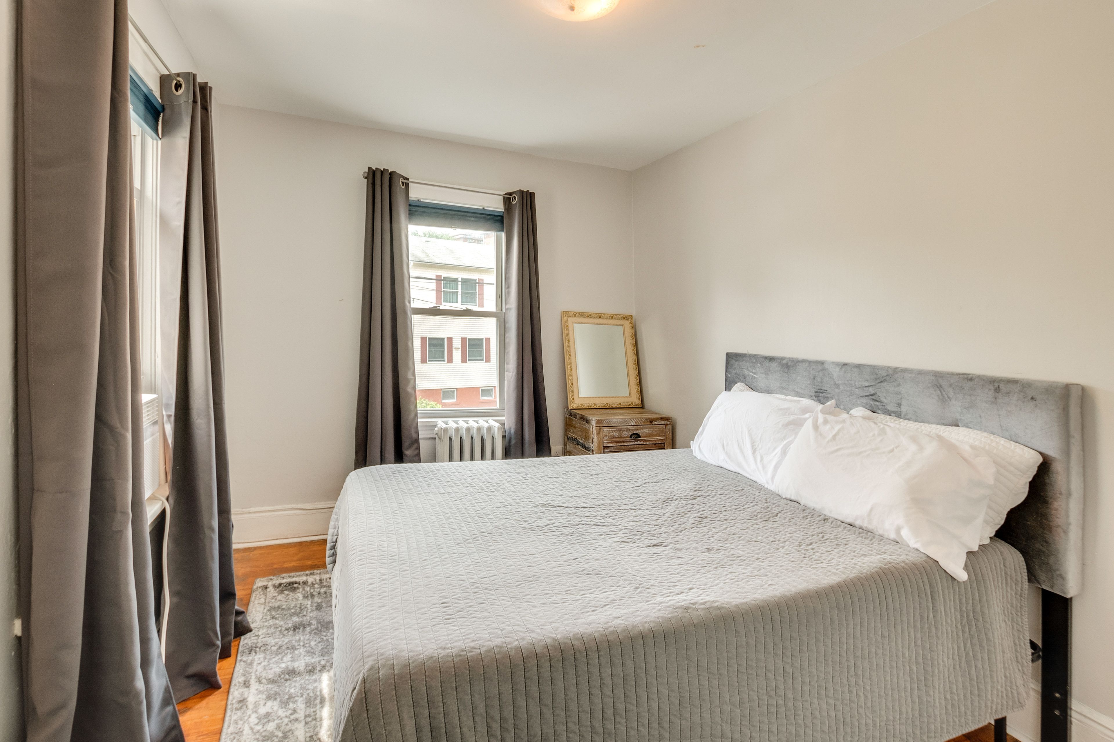 Bedroom 1 | Full Bed | Linens Provided | Window A/C Units
