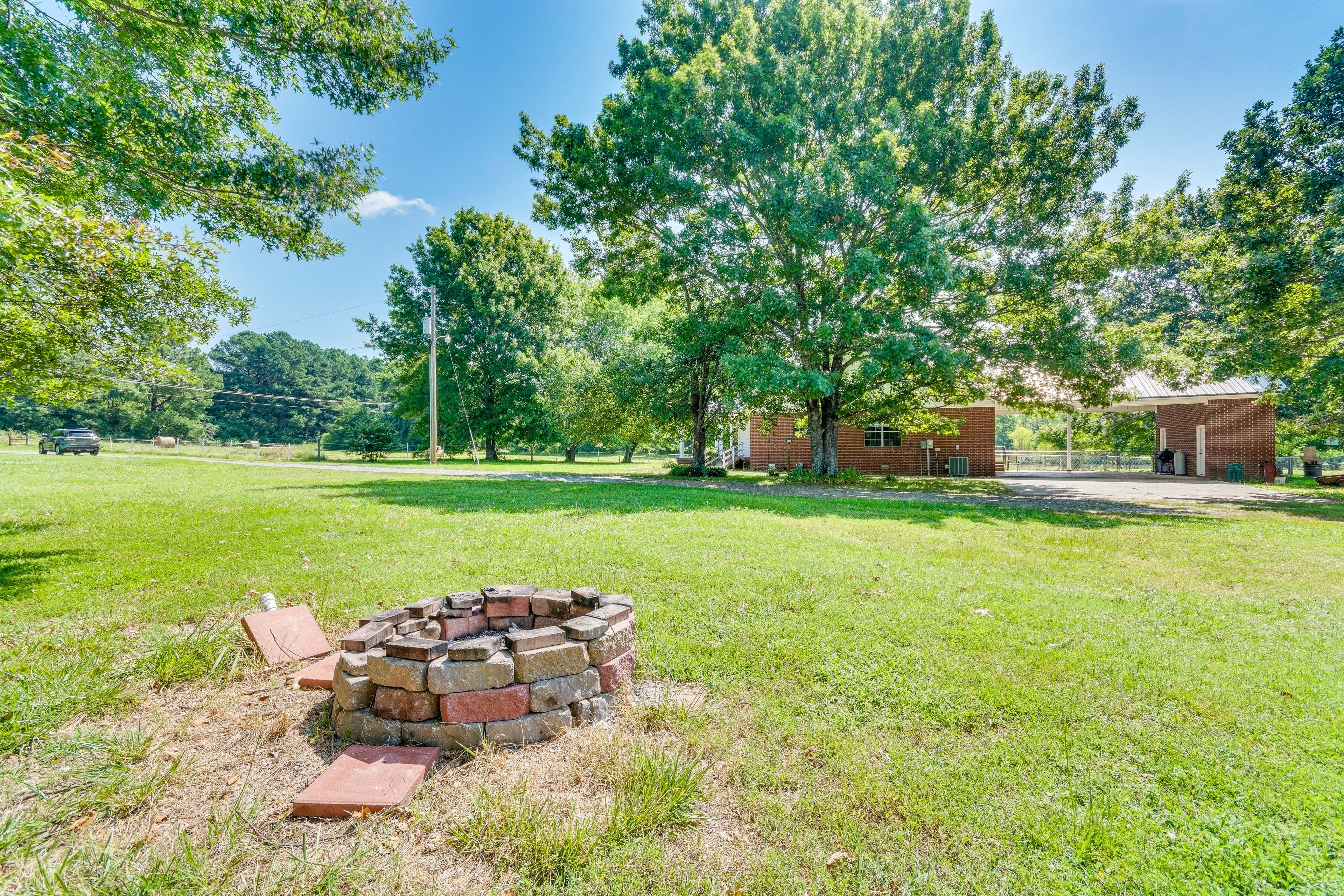 Wood-Burning Fire Pit