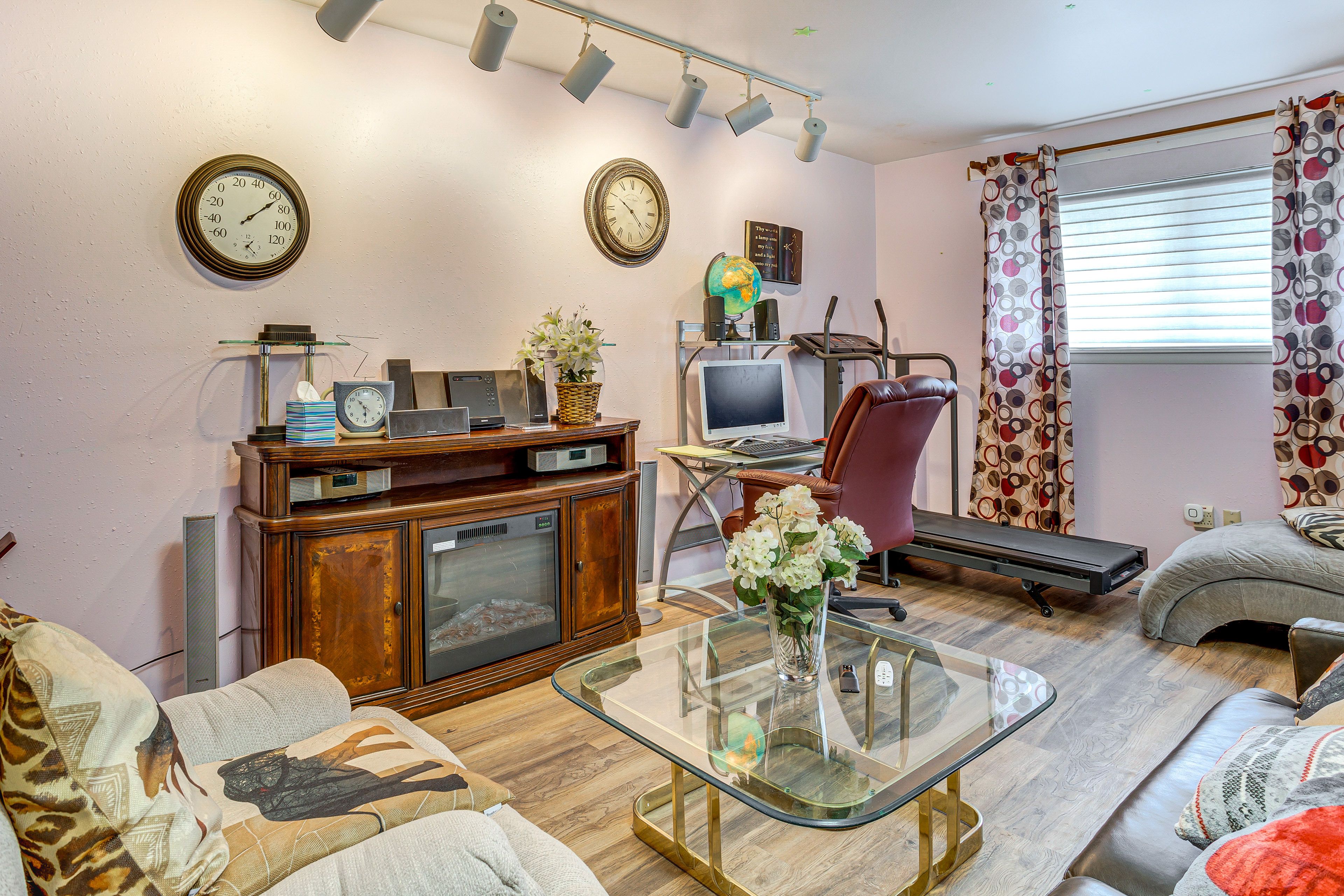 Office | Exercise Equipment | Electric Fireplace